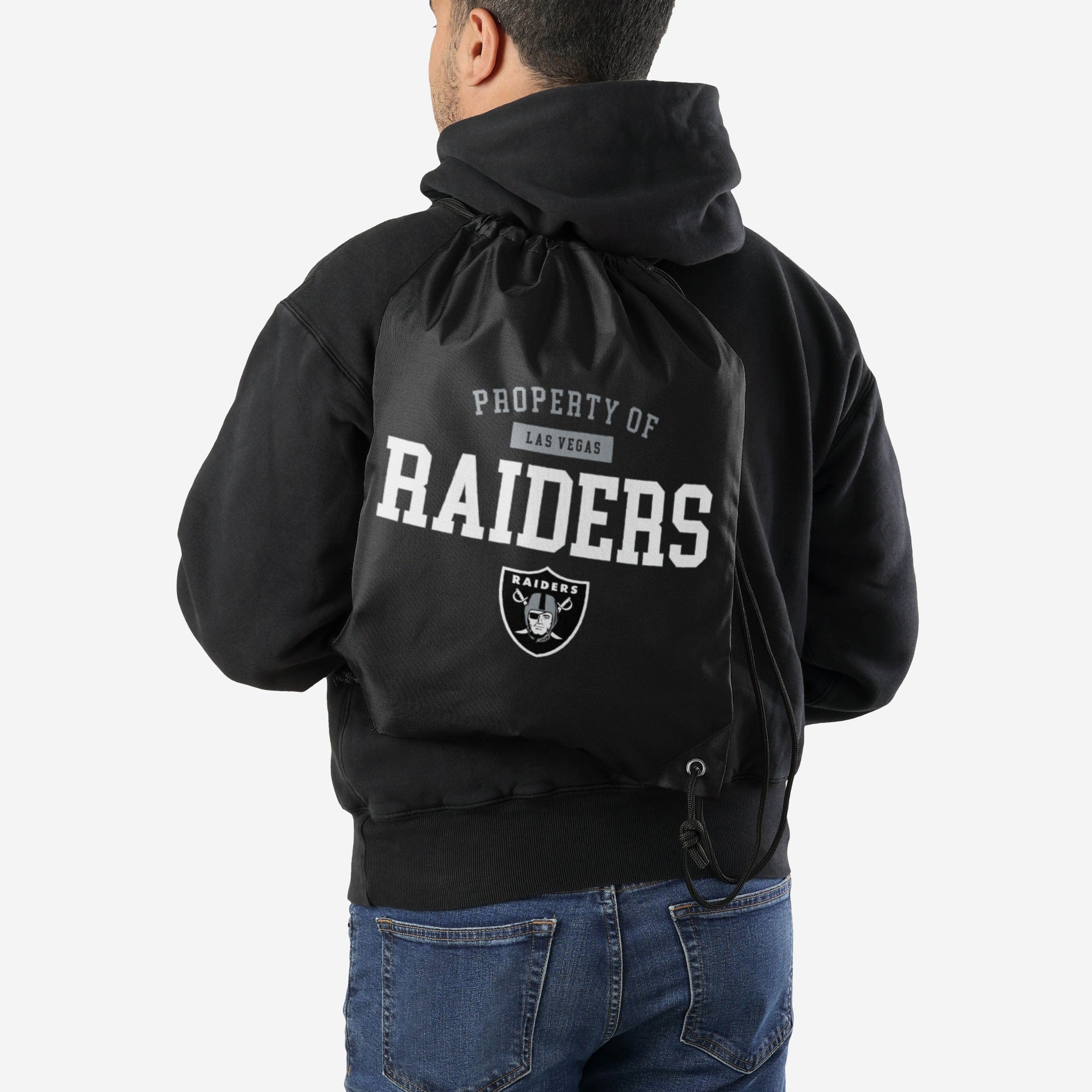Las Vegas Raiders Drawstring Backpack: Your Ultimate Team Gear