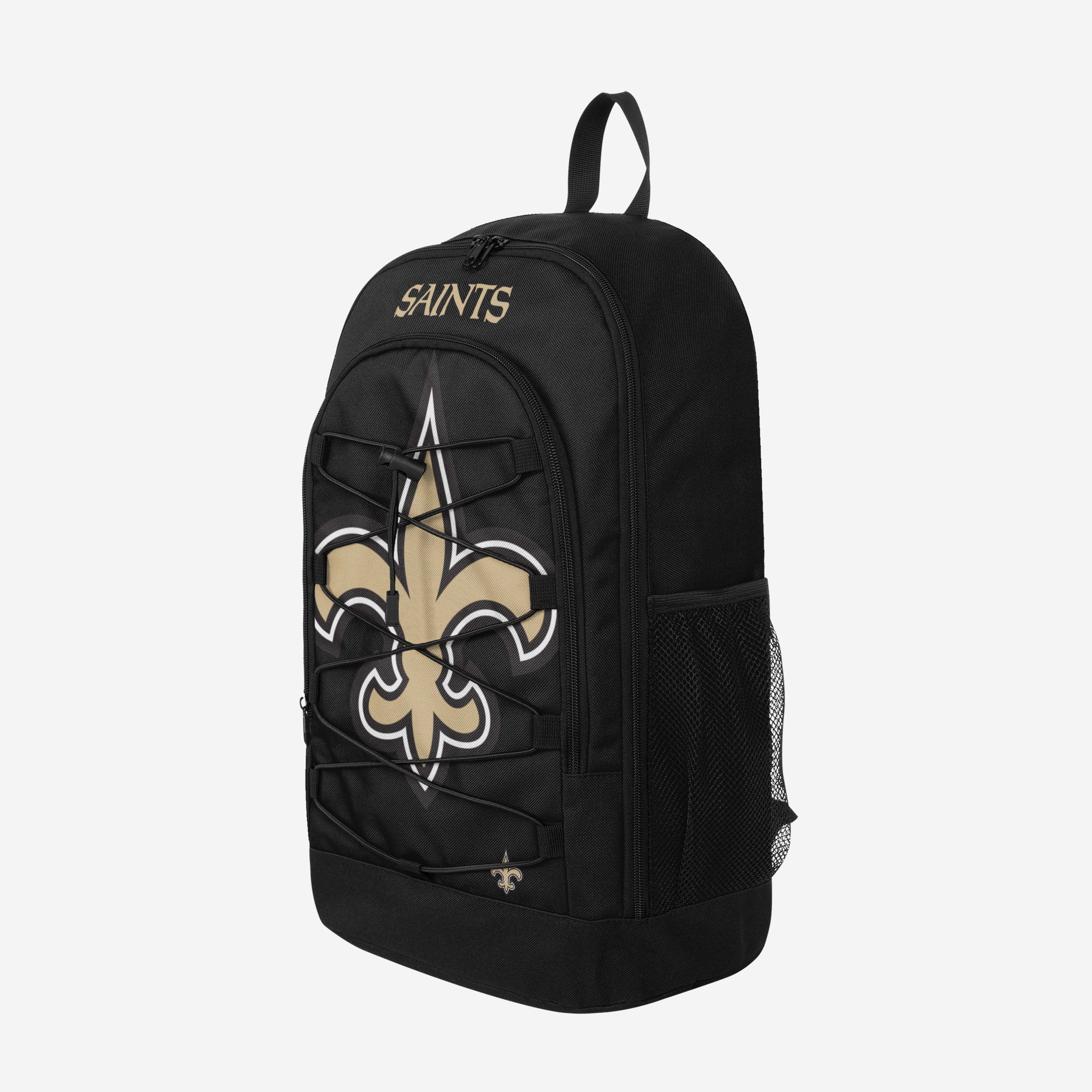 New Orleans Saints Big Logo Bungee Backpack: Your Ultimate Team Spirit Carrier