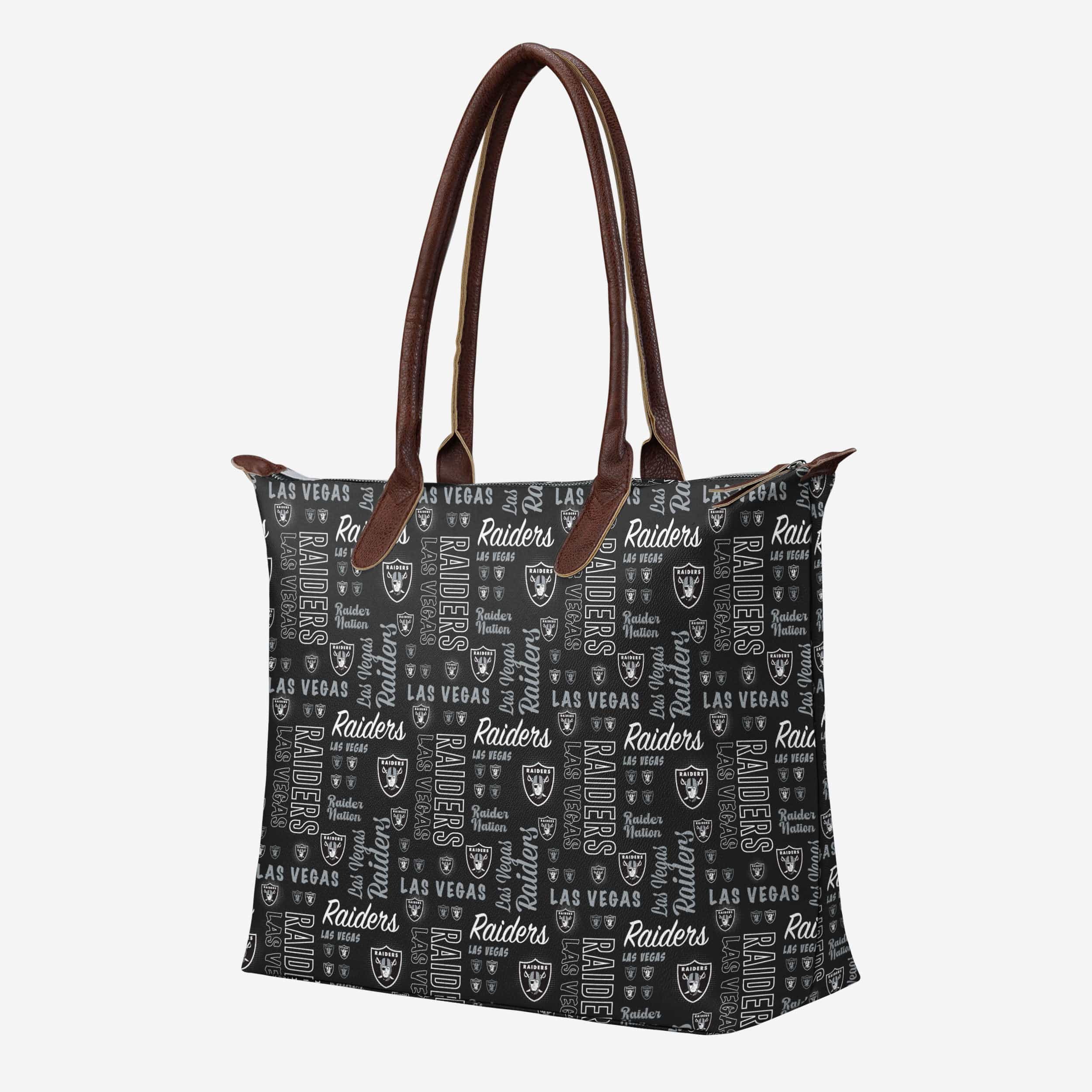 Las Vegas Raiders Spirited Tote Bag: Show Your Team Spirit!