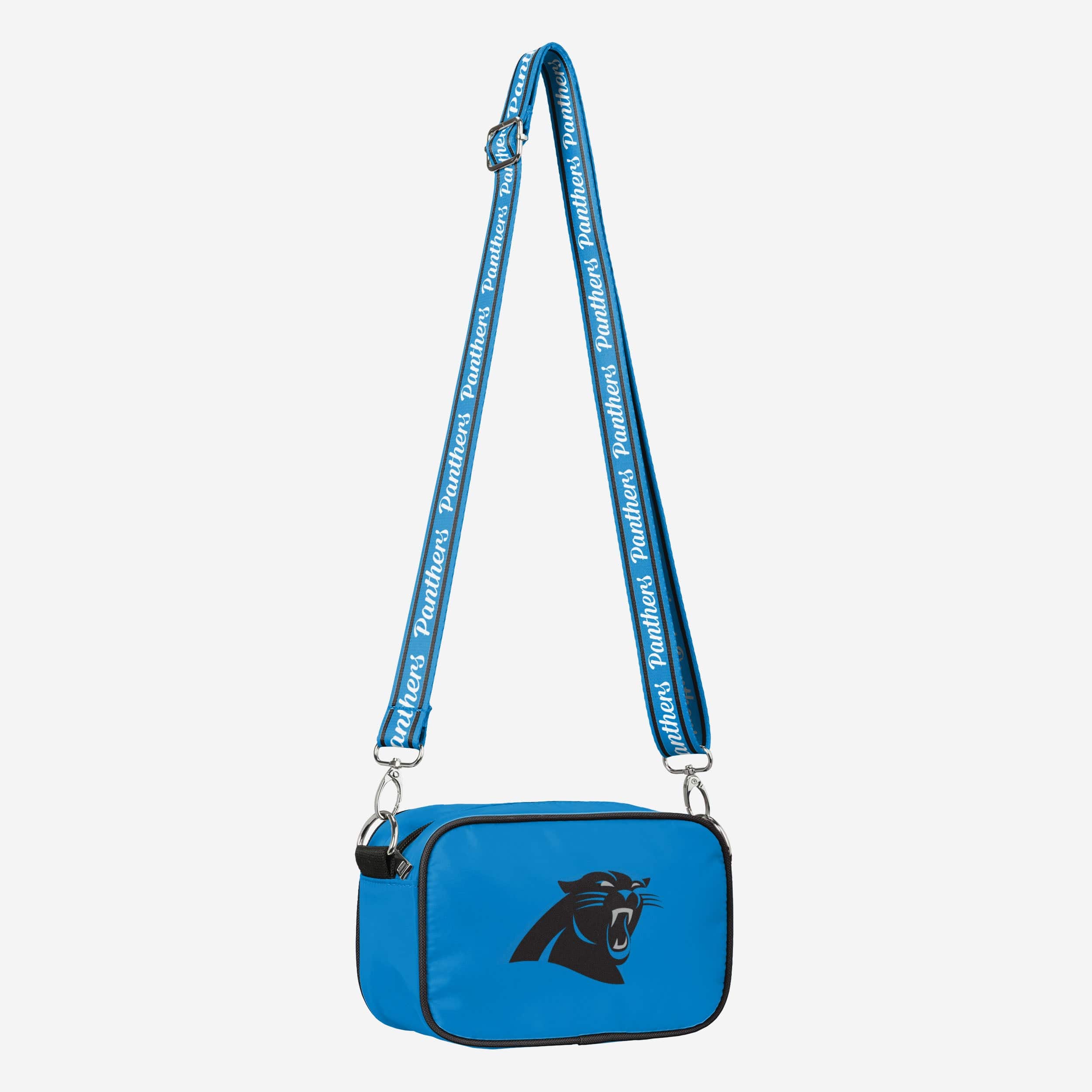 Carolina Panthers Team Logo Crossbody Bag - Show Your Team Spirit!