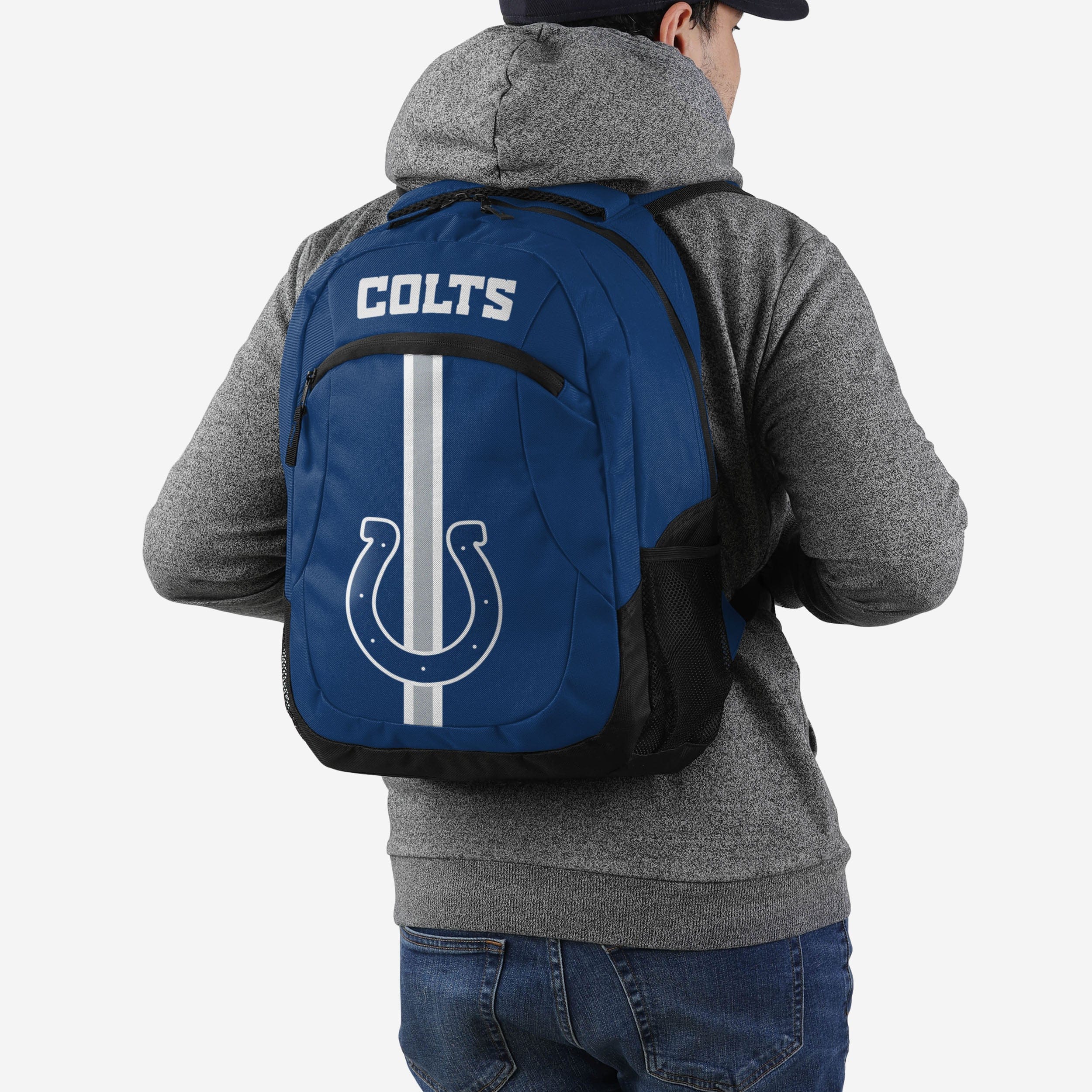 Indianapolis Colts Blue Alternate Color Action Backpack - Your Game - Day Essential