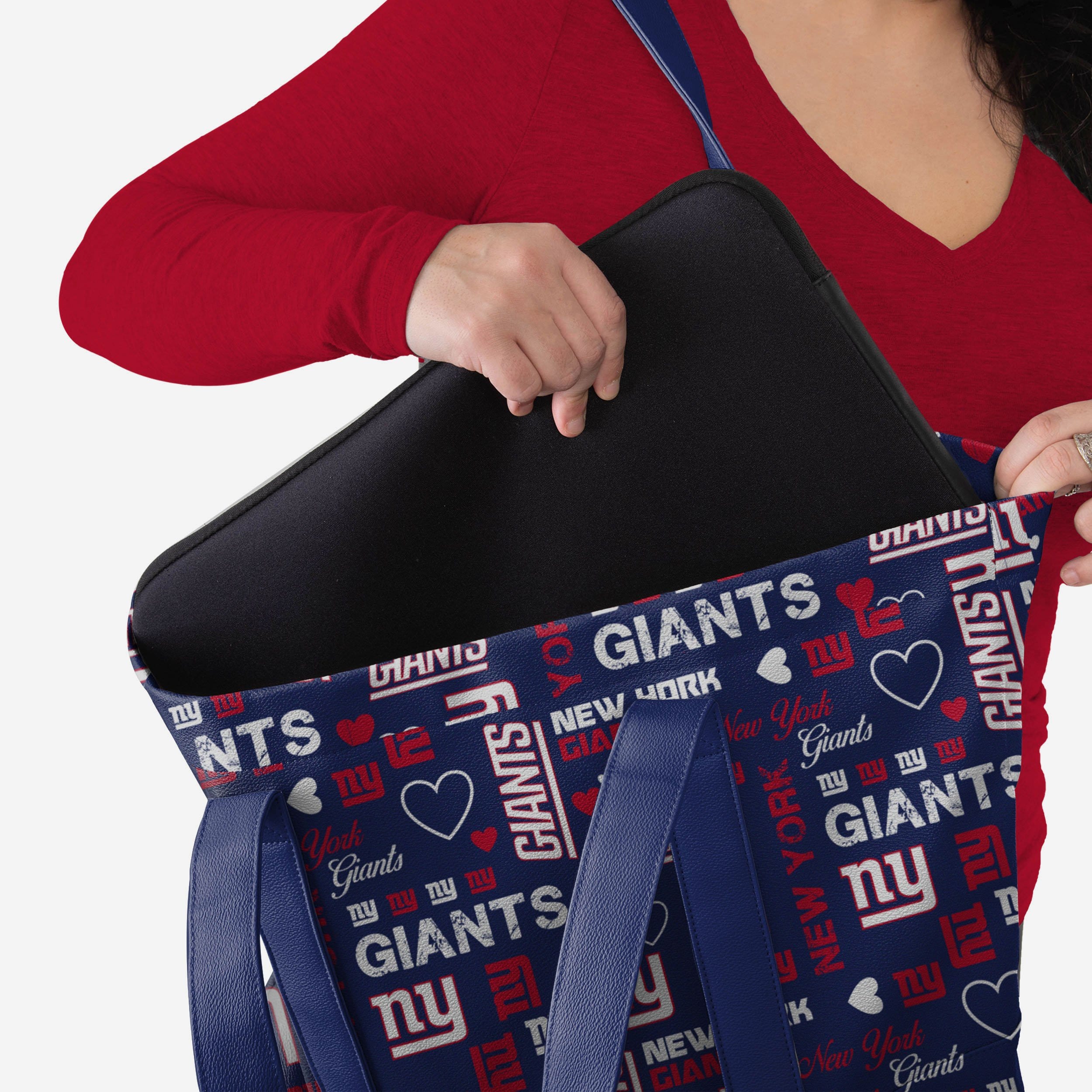 New York Giants Logo Love Tote Bag - Show Your Fandom in Style!