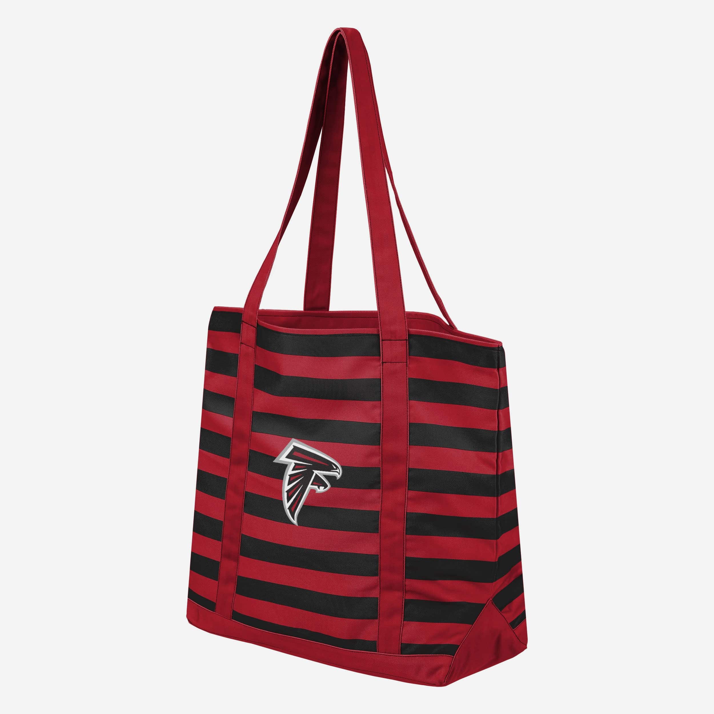 Atlanta Falcons Team Stripe Canvas Tote Bag - The Ultimate Fandom Accessory