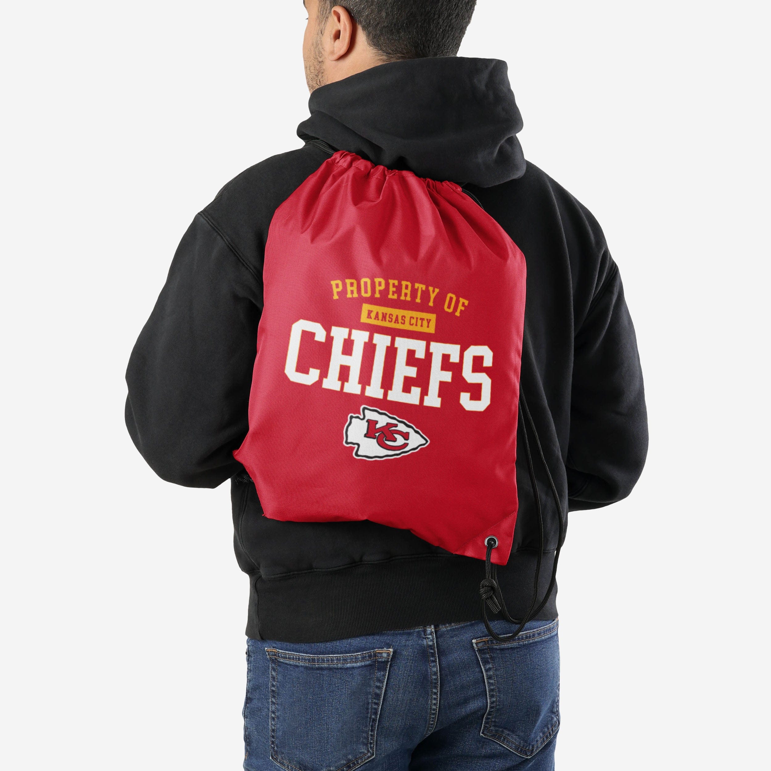 Kansas City Chiefs Drawstring Backpack - Show Your Team Pride!