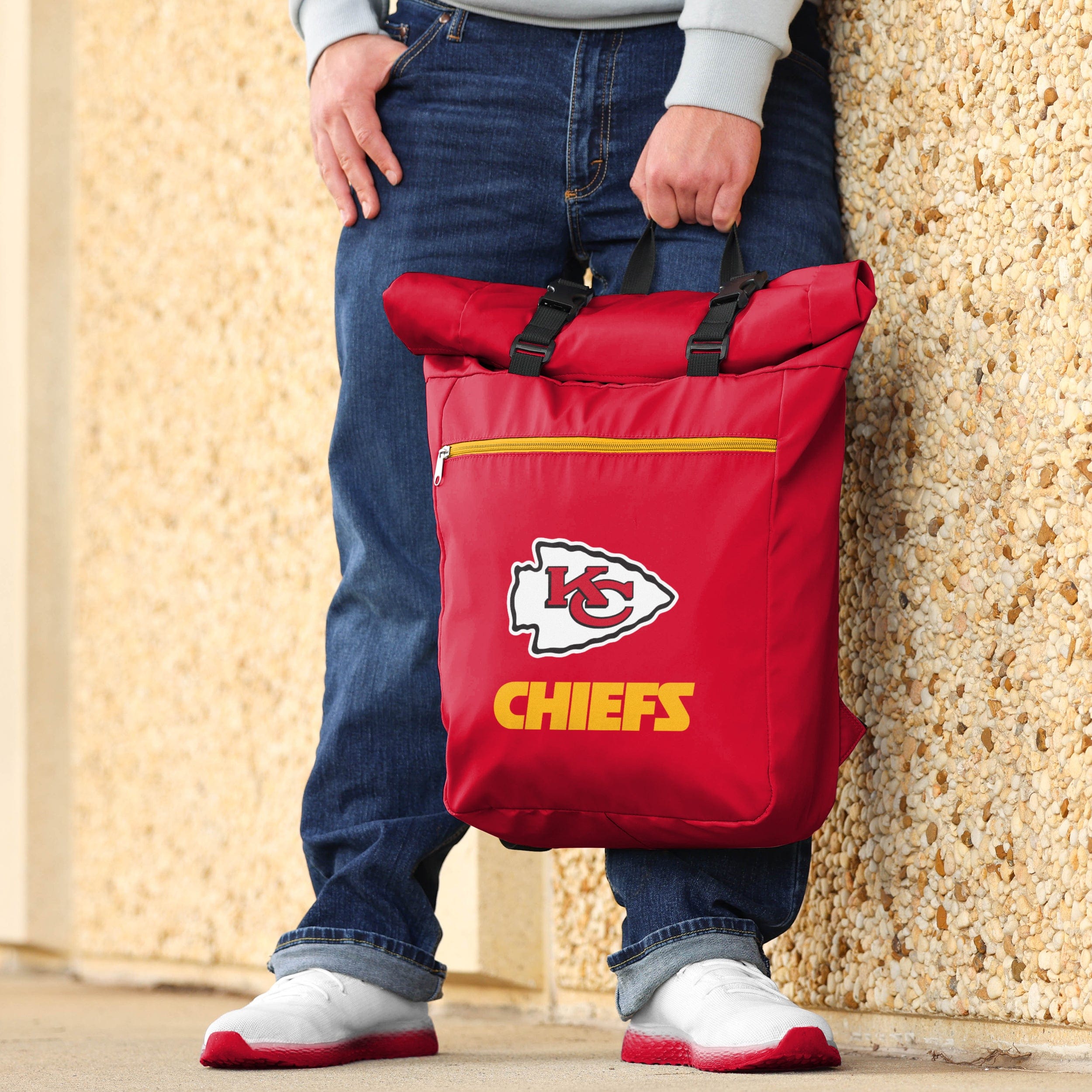 Kansas City Chiefs Rollup Backpack - Your Ultimate Adventure Companion
