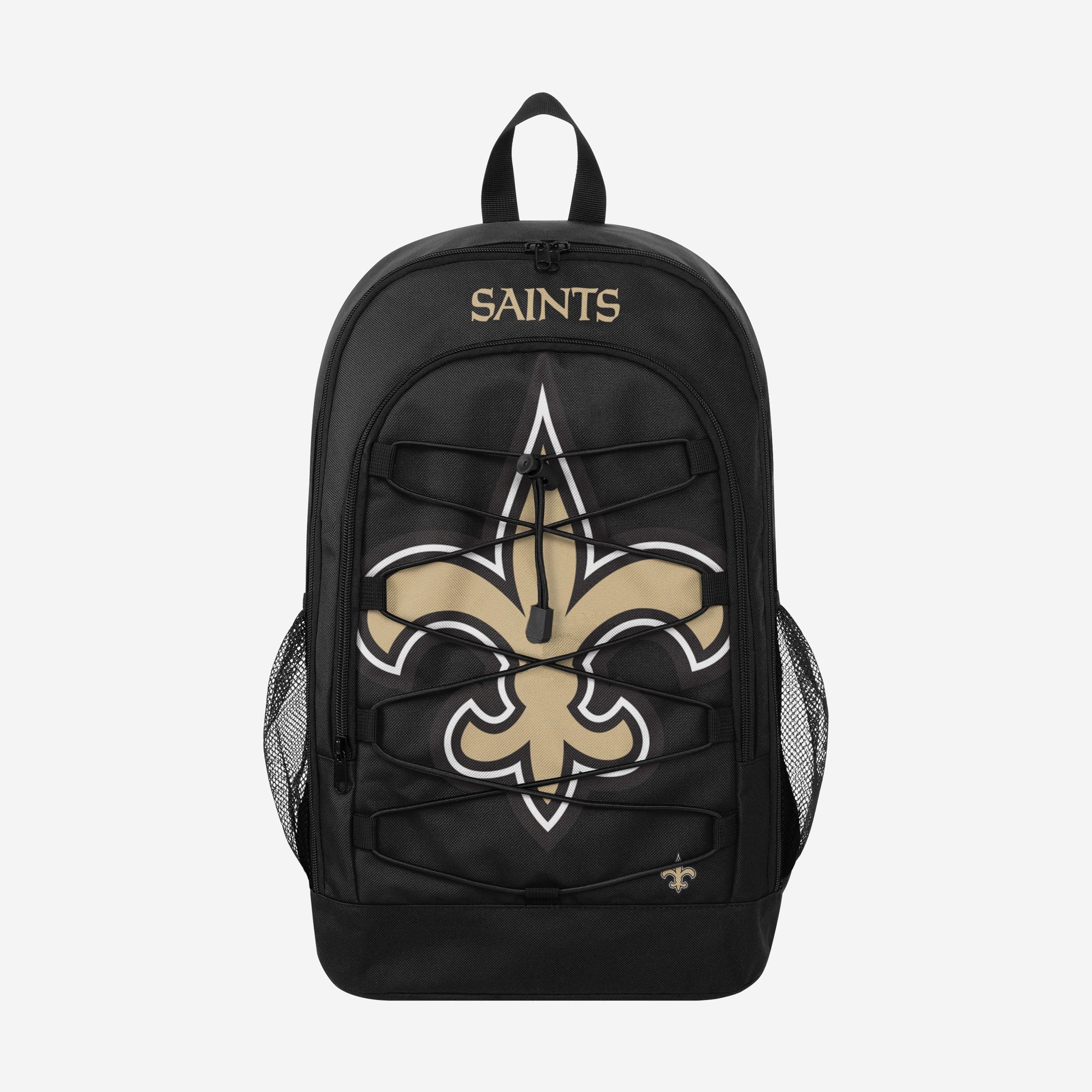 New Orleans Saints Big Logo Bungee Backpack: Your Ultimate Team Spirit Carrier