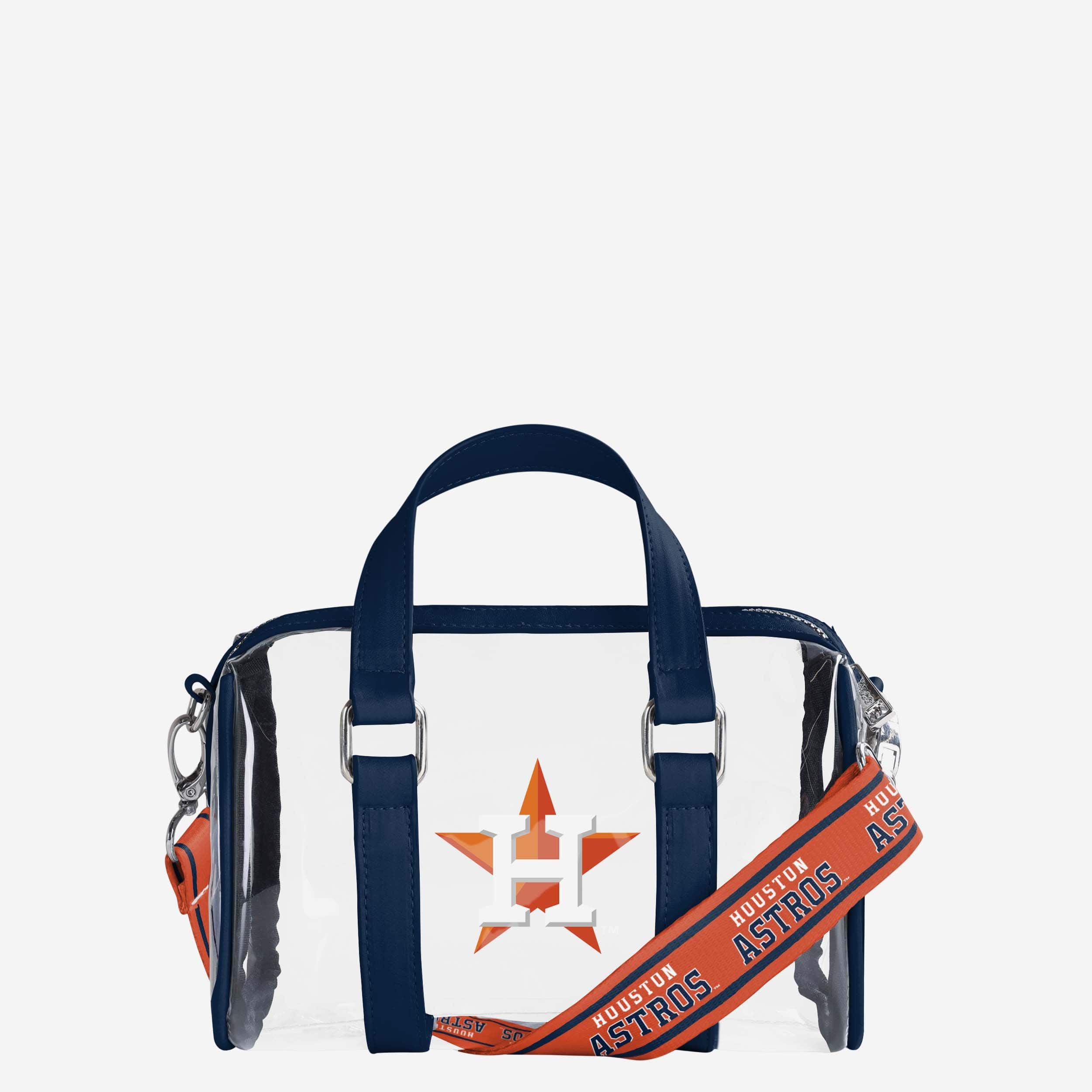 Houston Astros Clear Barrel Bag - Show Your Team Spirit!