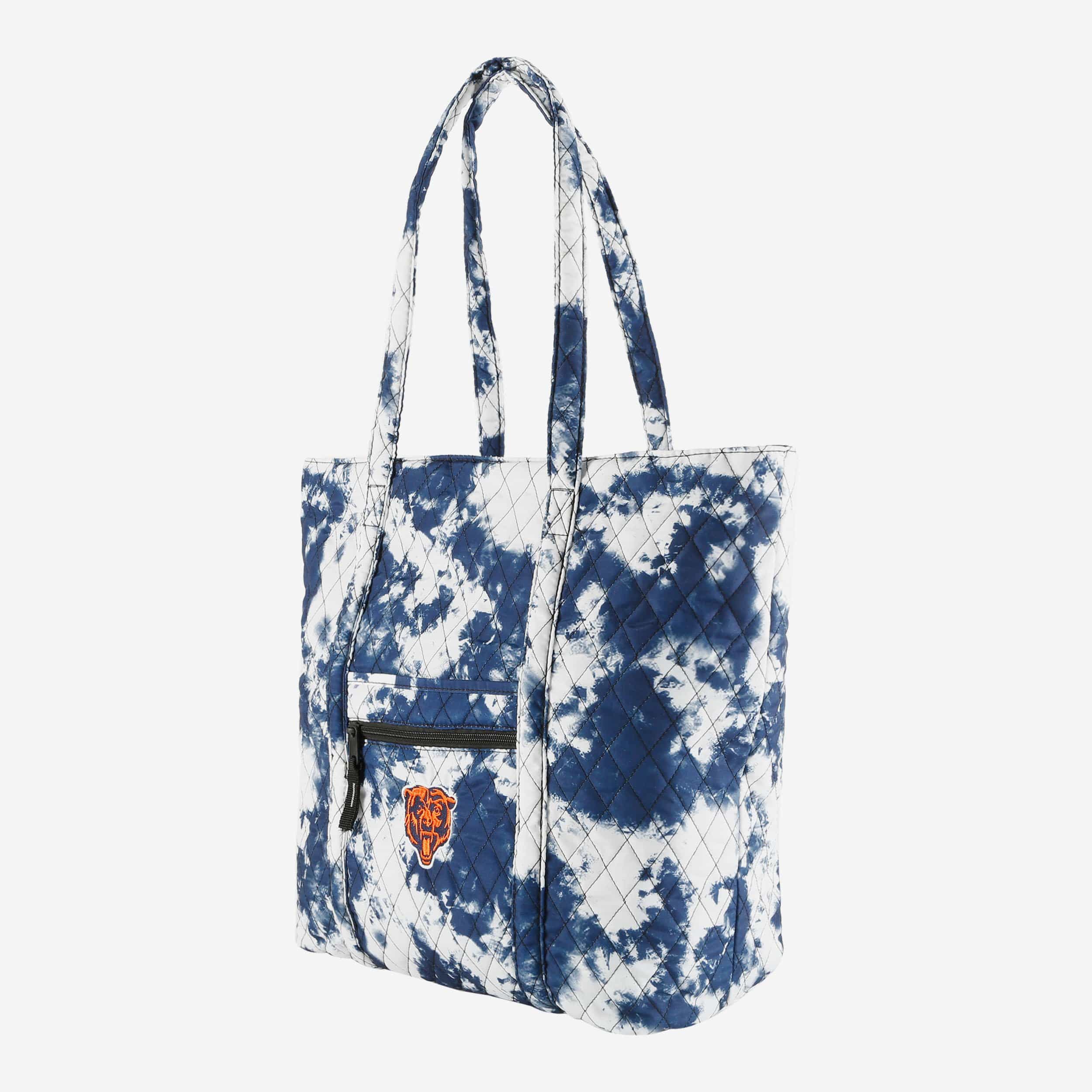 Rad Chicago Bears Tie - Dye Takeaway Tote Bag