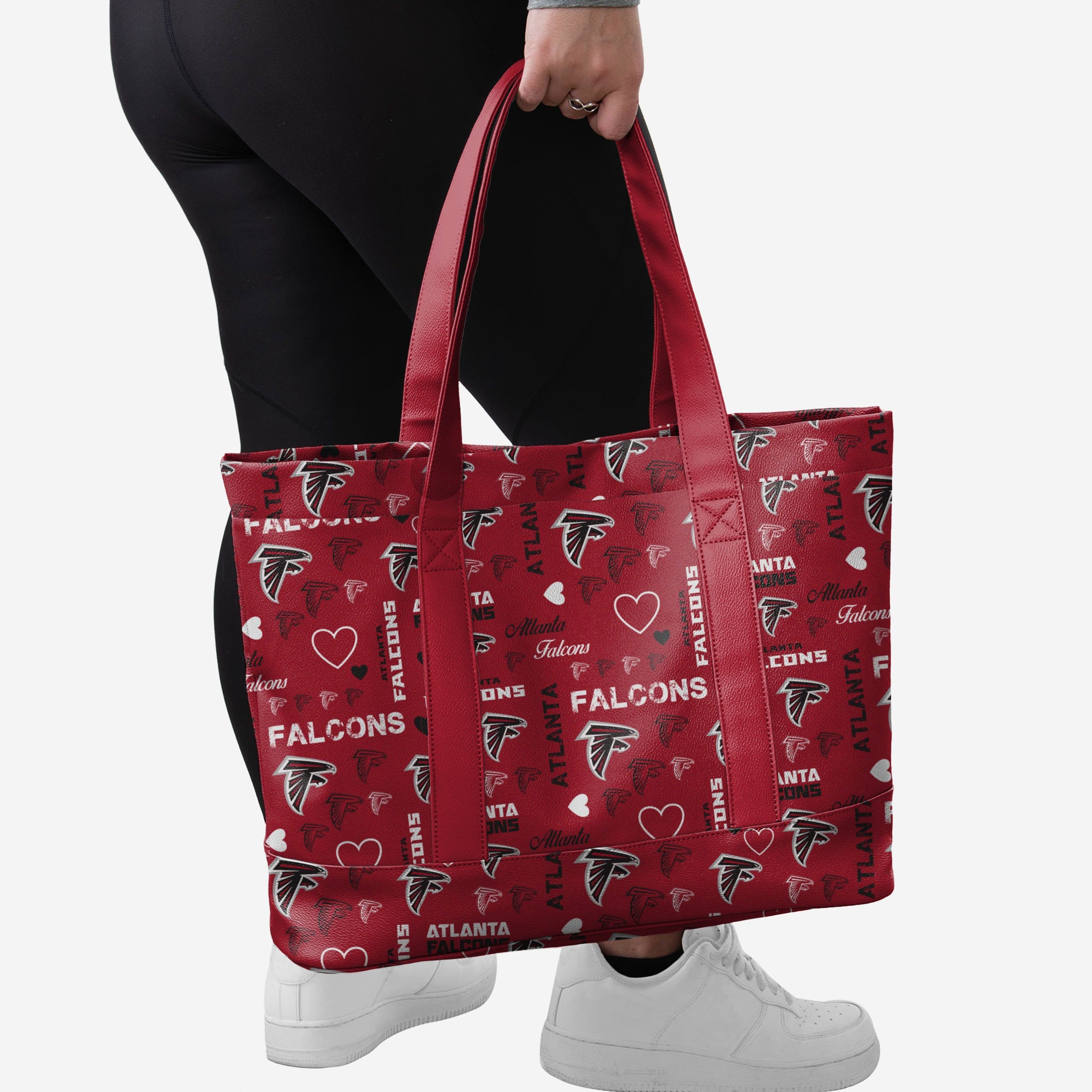 Atlanta Falcons Logo Love Tote Bag - The Ultimate Fandom Accessory