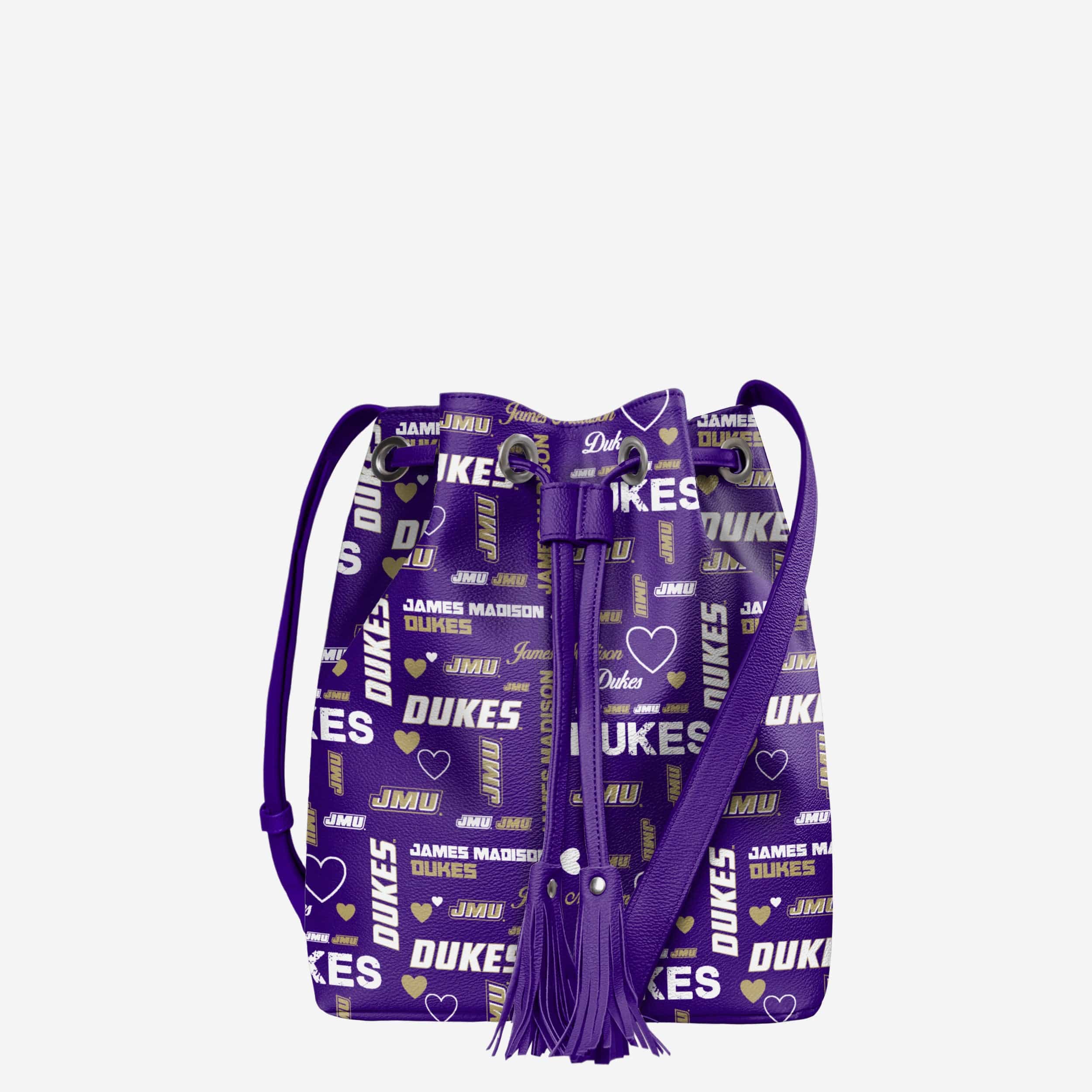 James Madison Dukes Logo Love Cinch Purse - A Must - Have for Fans