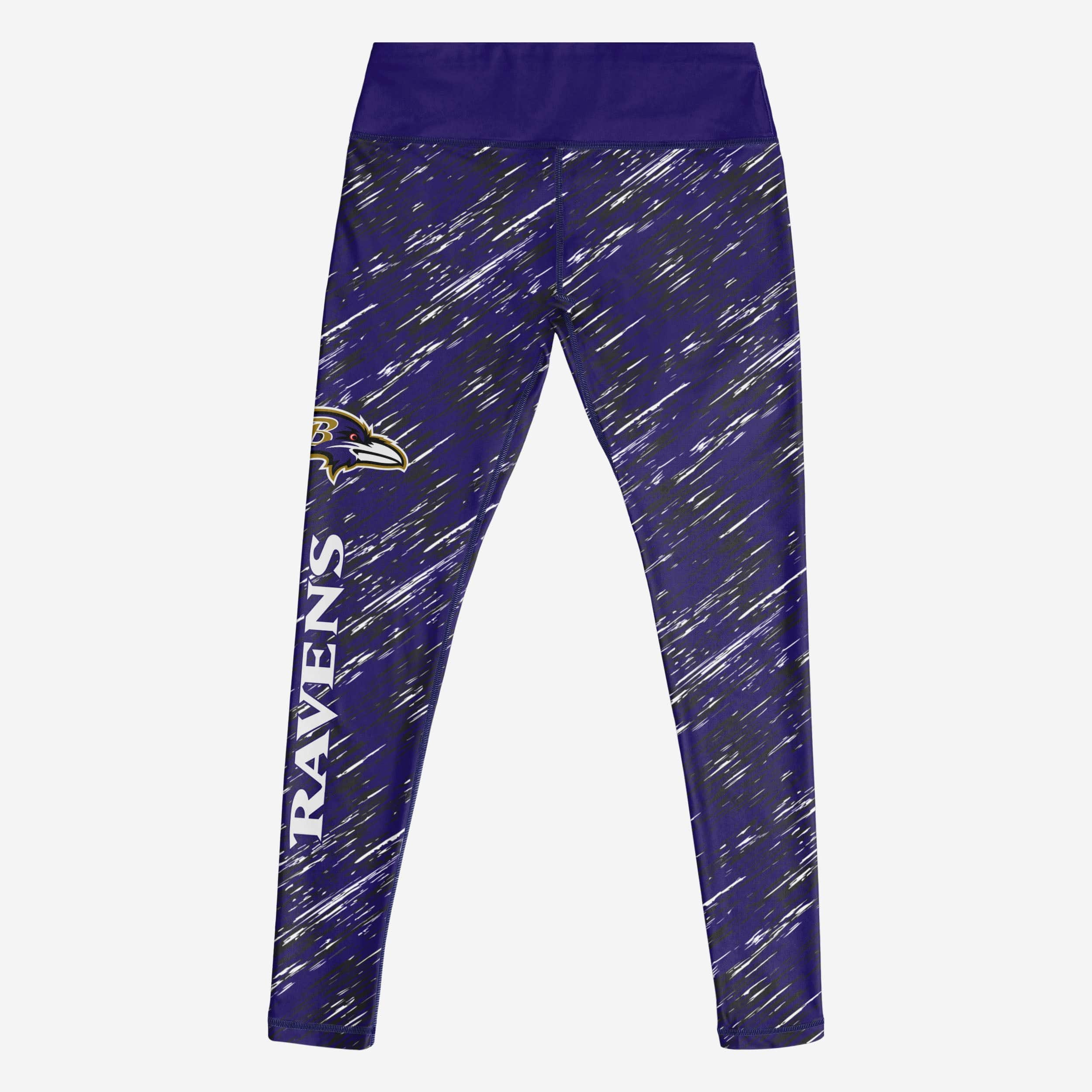 Baltimore Ravens Women's Dynamic Static Rain Leggings