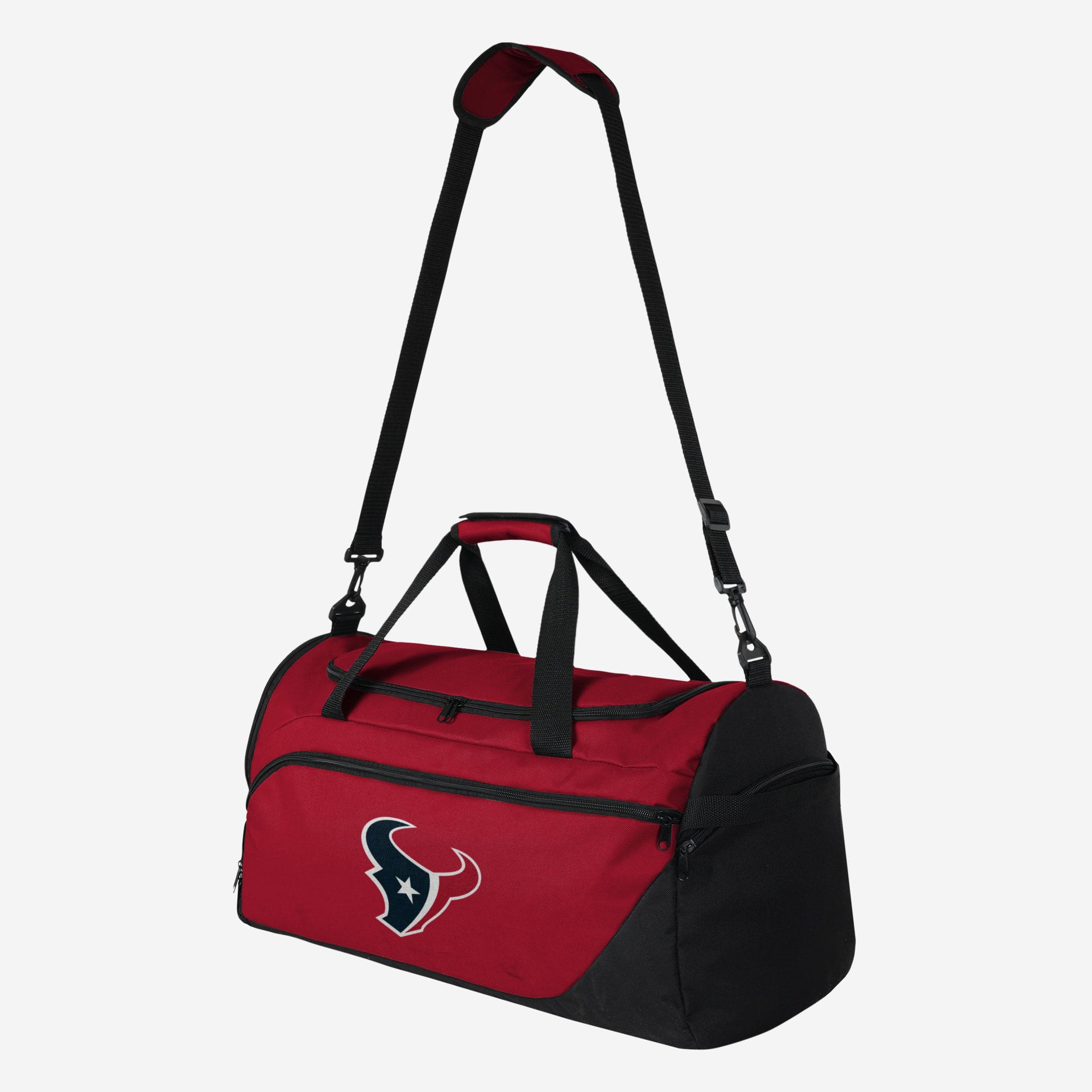 Houston Texans Solid Big Logo Duffle Bag - The Ultimate Fan's Travel Companion