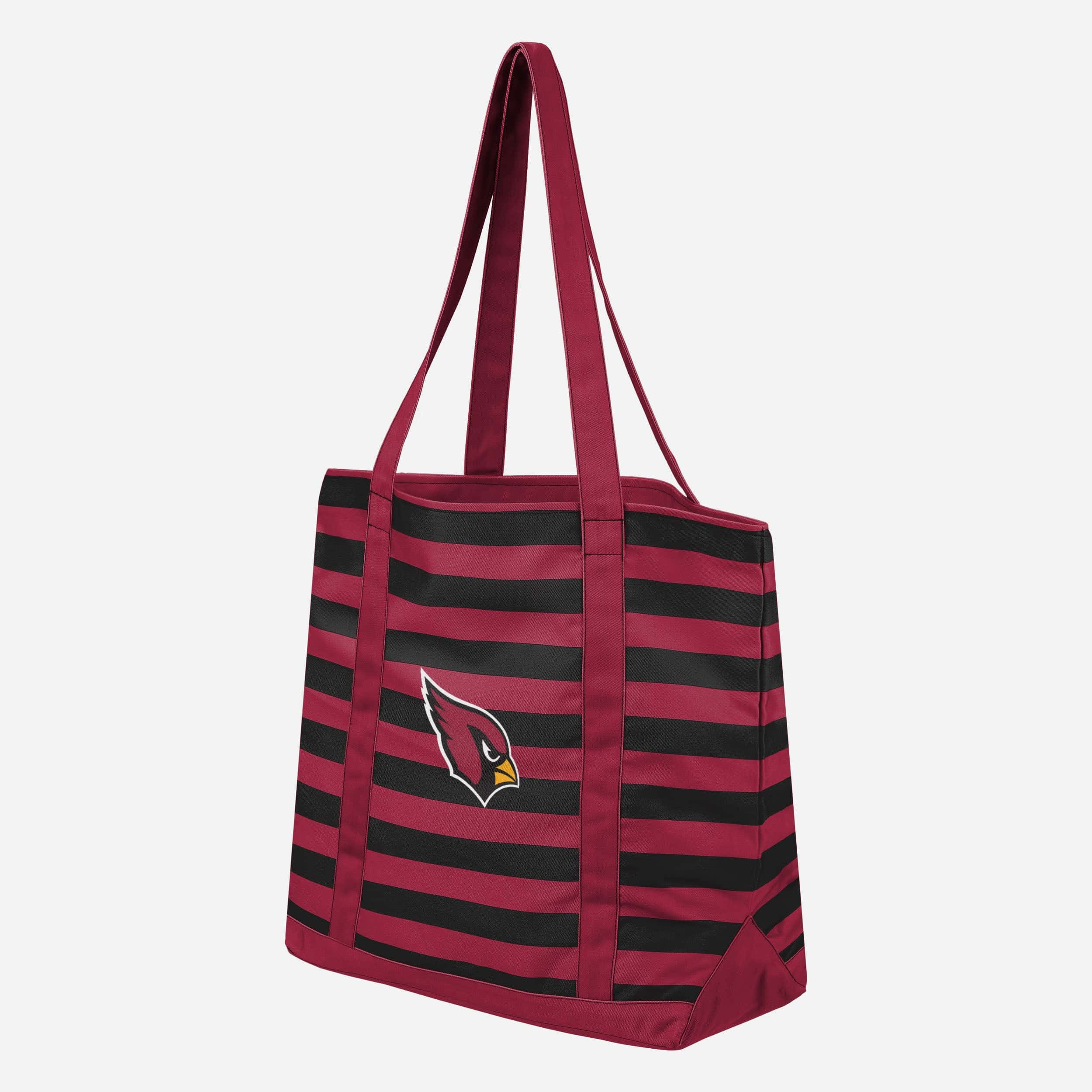 Arizona Cardinals Stylish Team Stripe Canvas Tote Bag - Show Your Fandom!