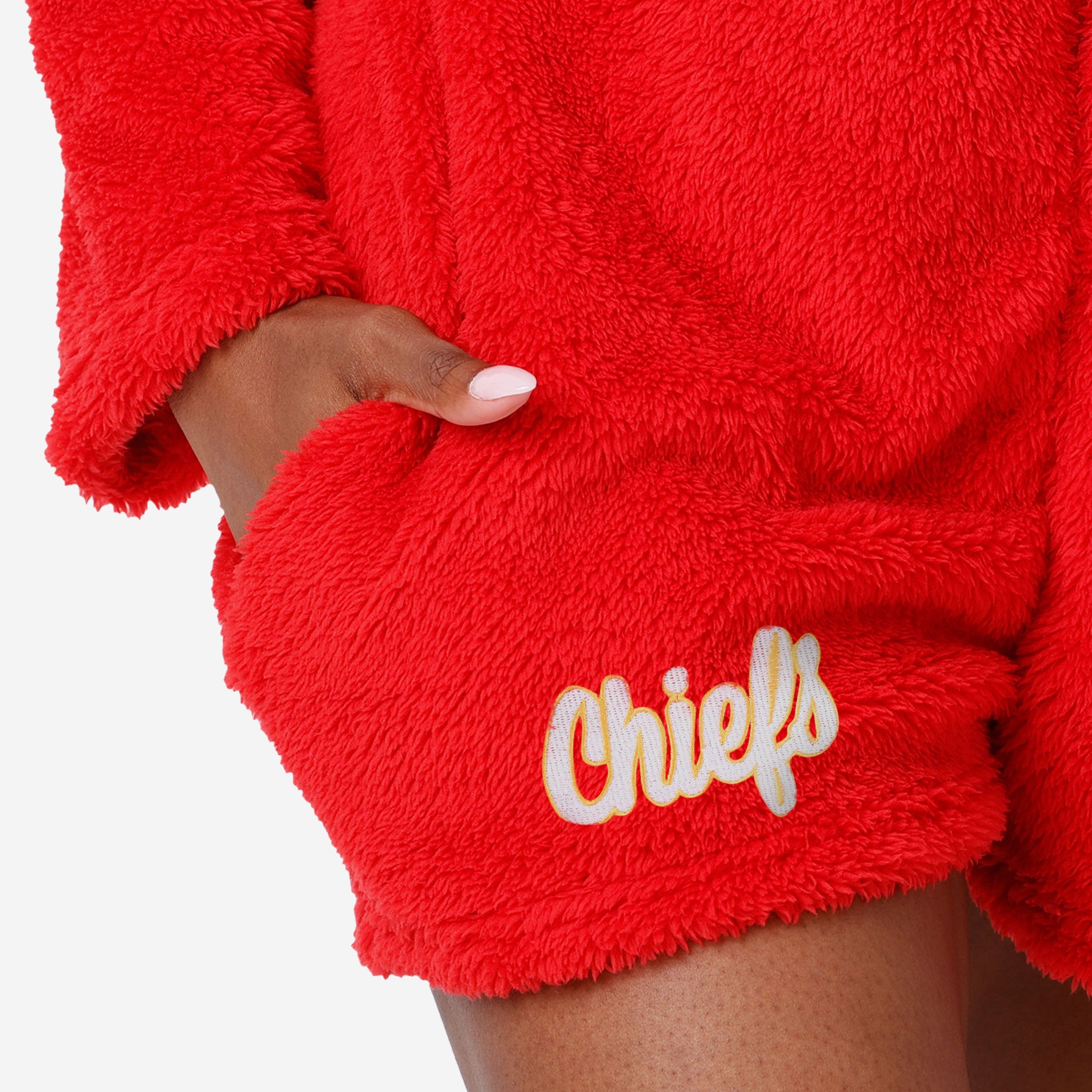 Kansas City Chiefs Women's Cozy Short One-Piece Pajamas - The Ultimate Lazy Day Wear
