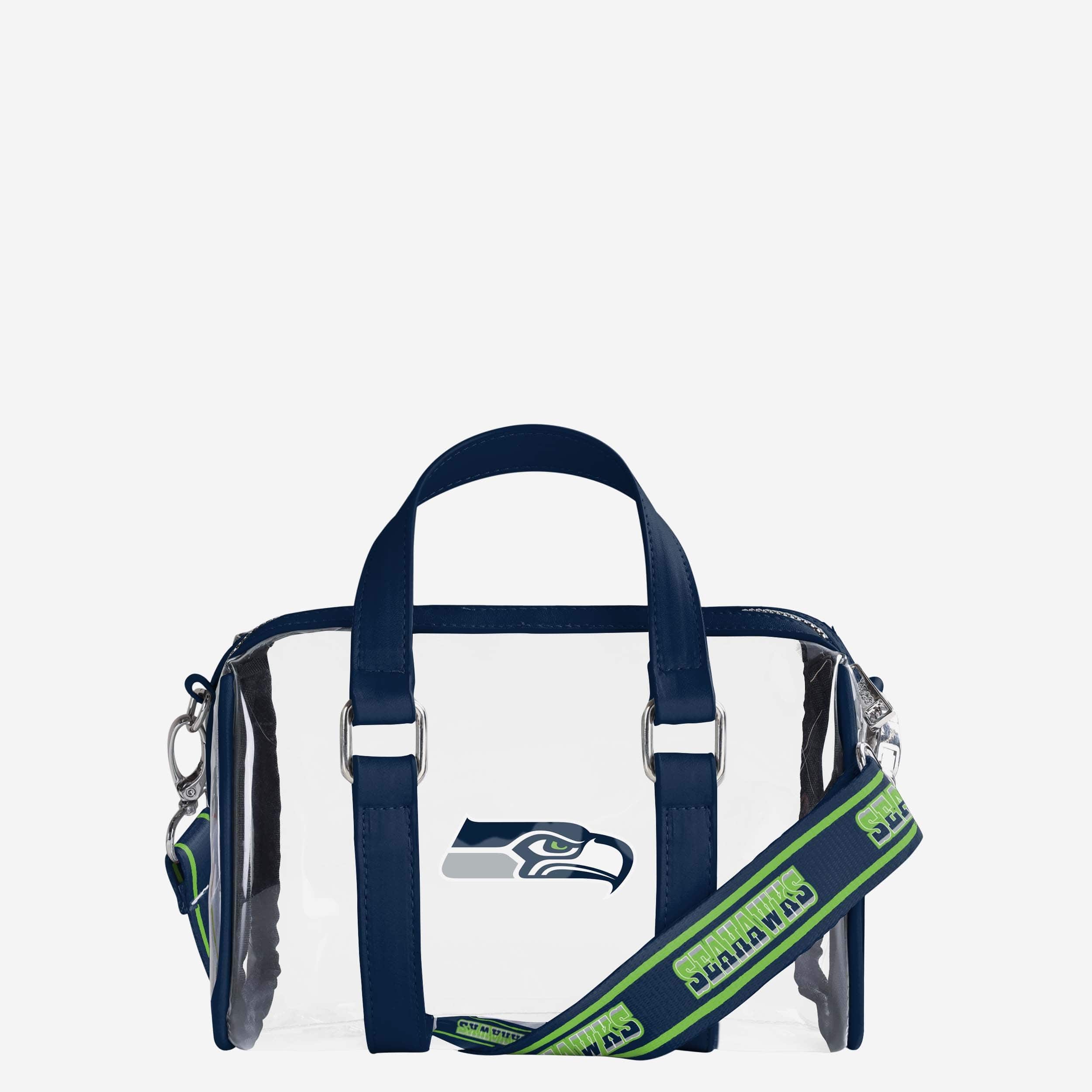 Seattle Seahawks Clear Barrel Bag: Your Ultimate Game-Day Companion