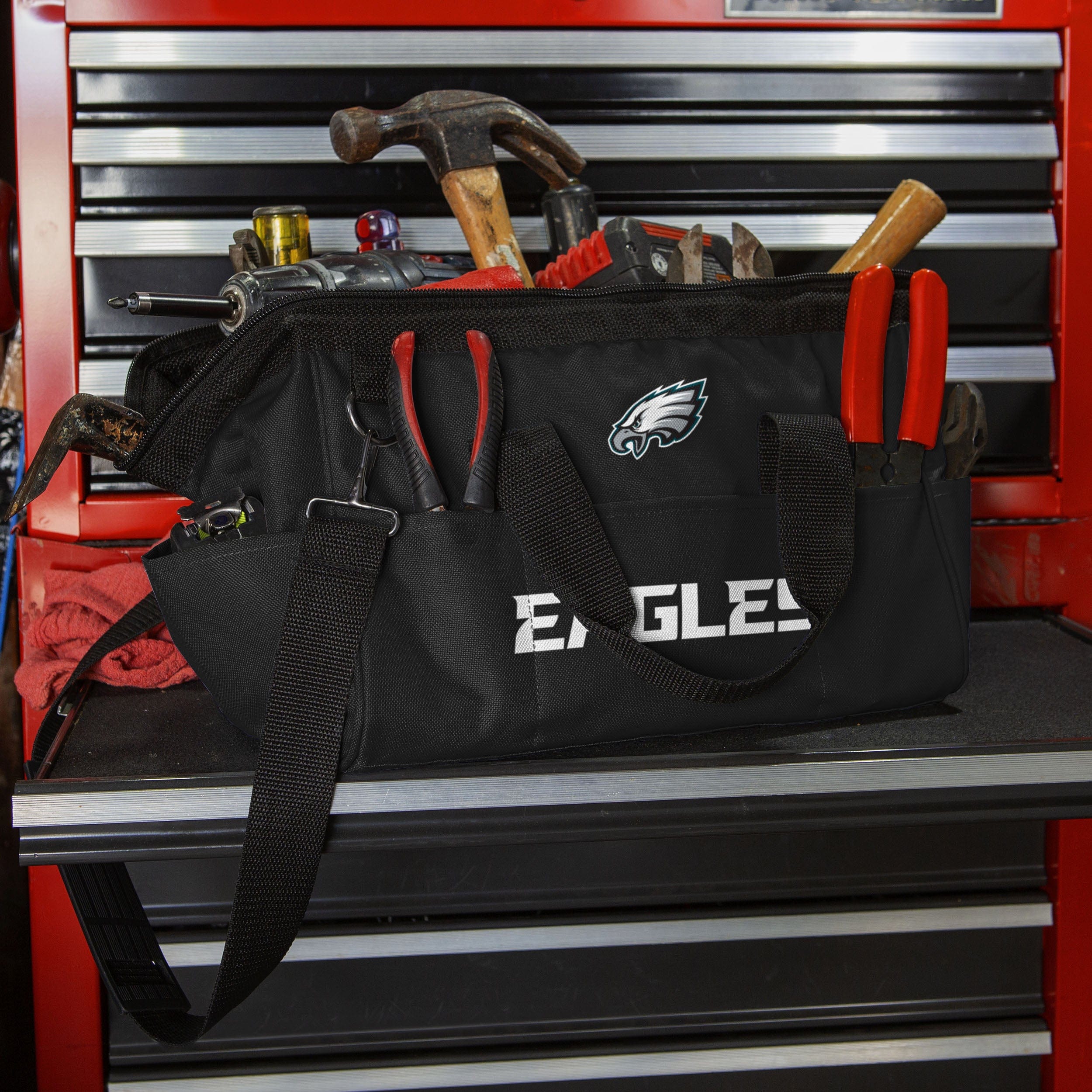 Philadelphia Eagles Super-sized Logo Tool Bag - Show Your Team Pride!