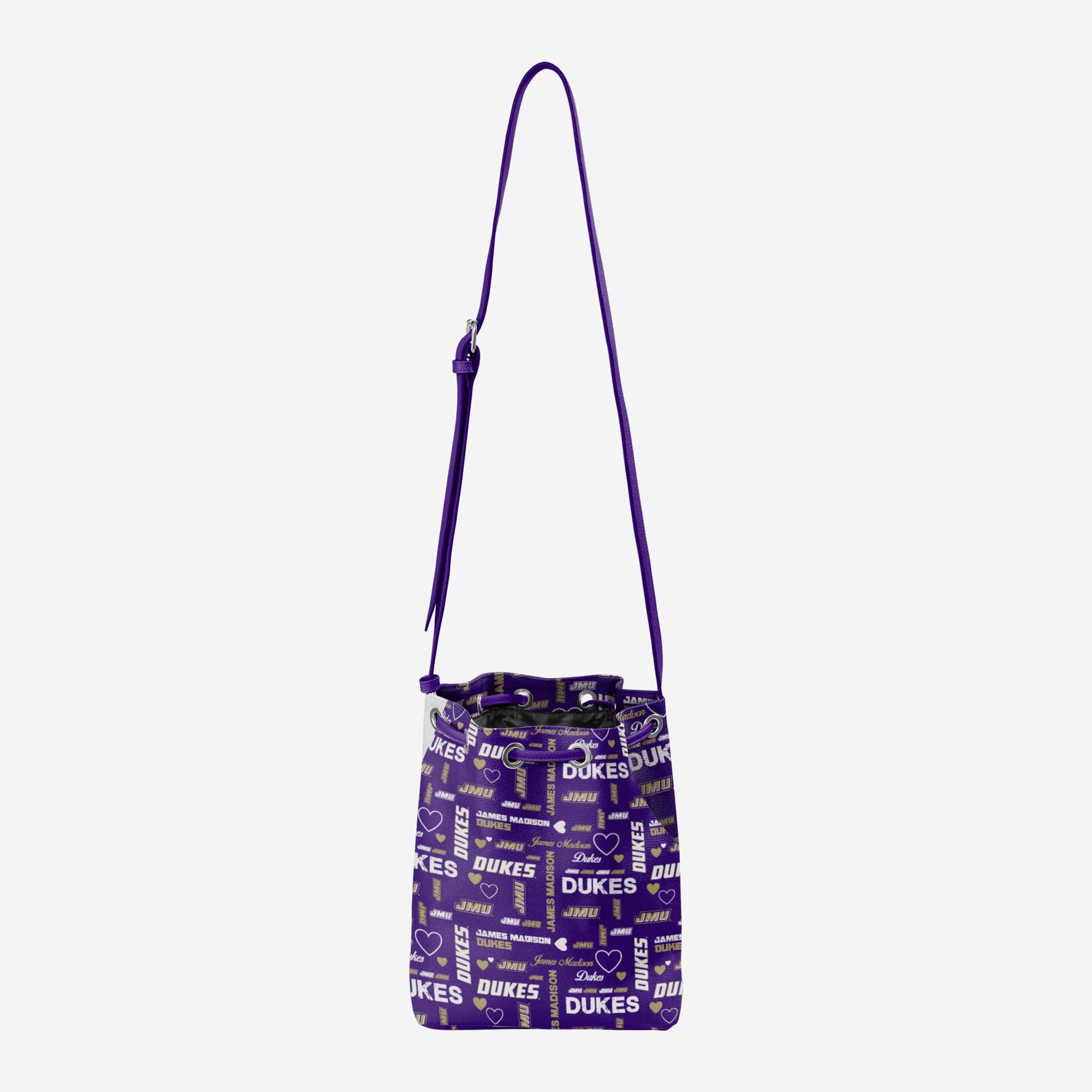 James Madison Dukes Logo Love Cinch Purse - A Must - Have for Fans