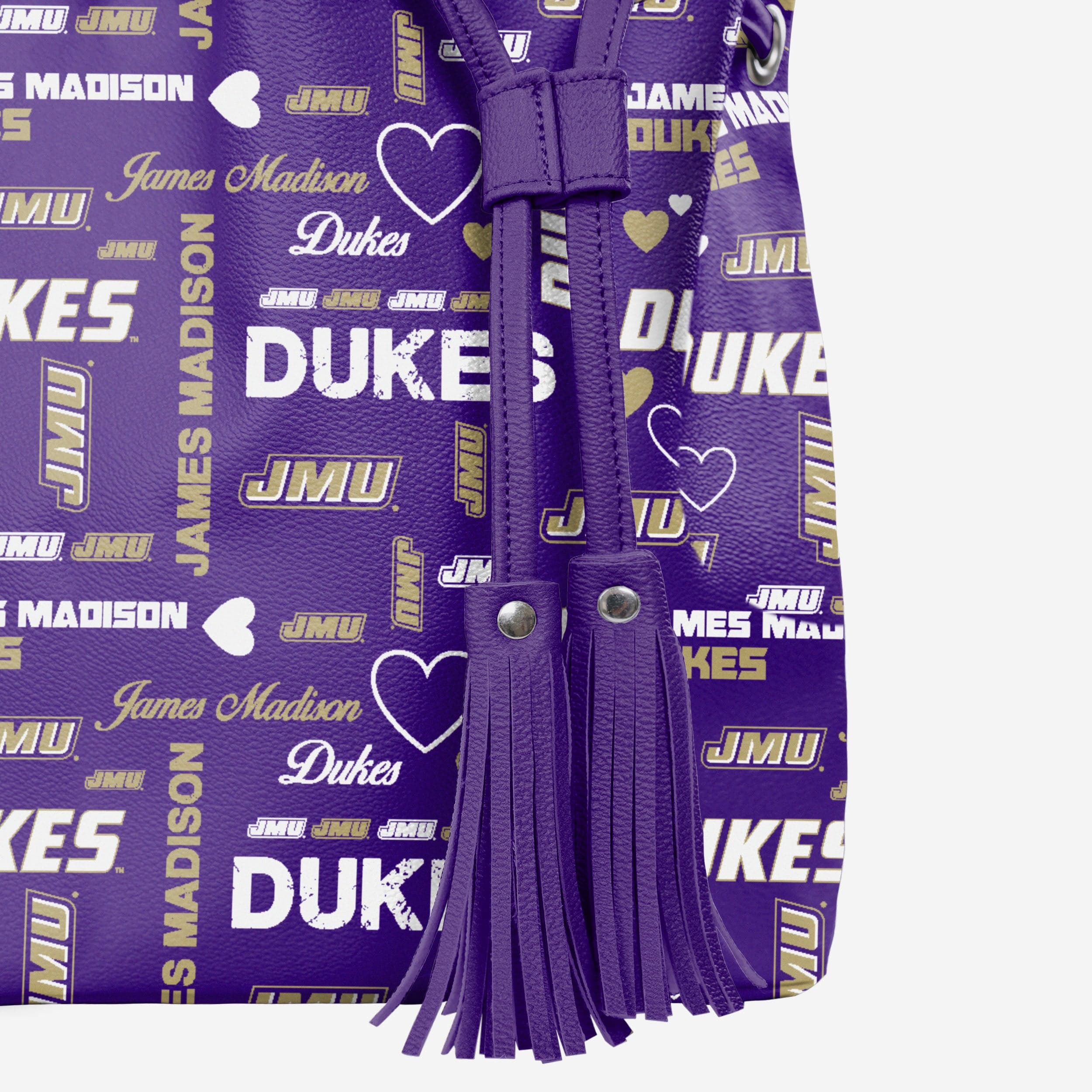 James Madison Dukes Logo Love Cinch Purse - A Must - Have for Fans