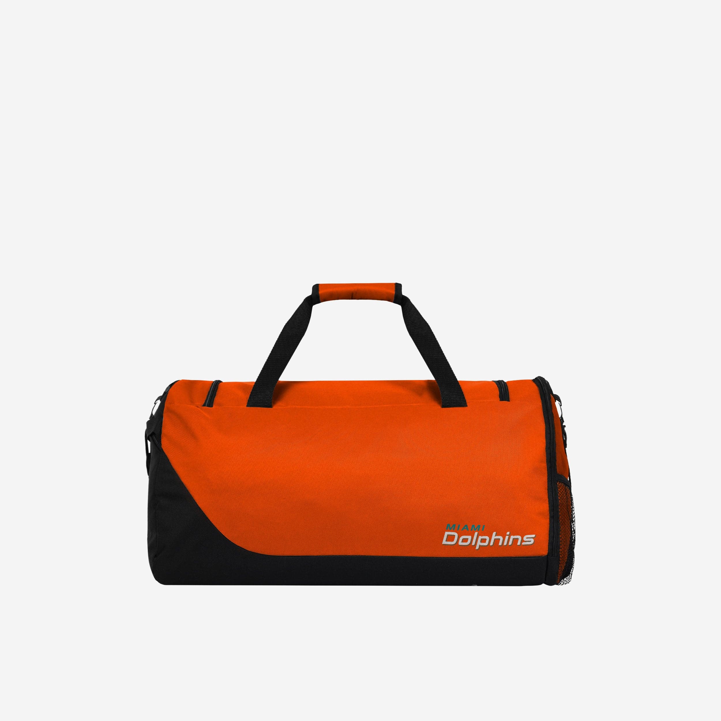 Miami Dolphins Solid Big Logo Duffle Bag - Your Ultimate Fandom Companion