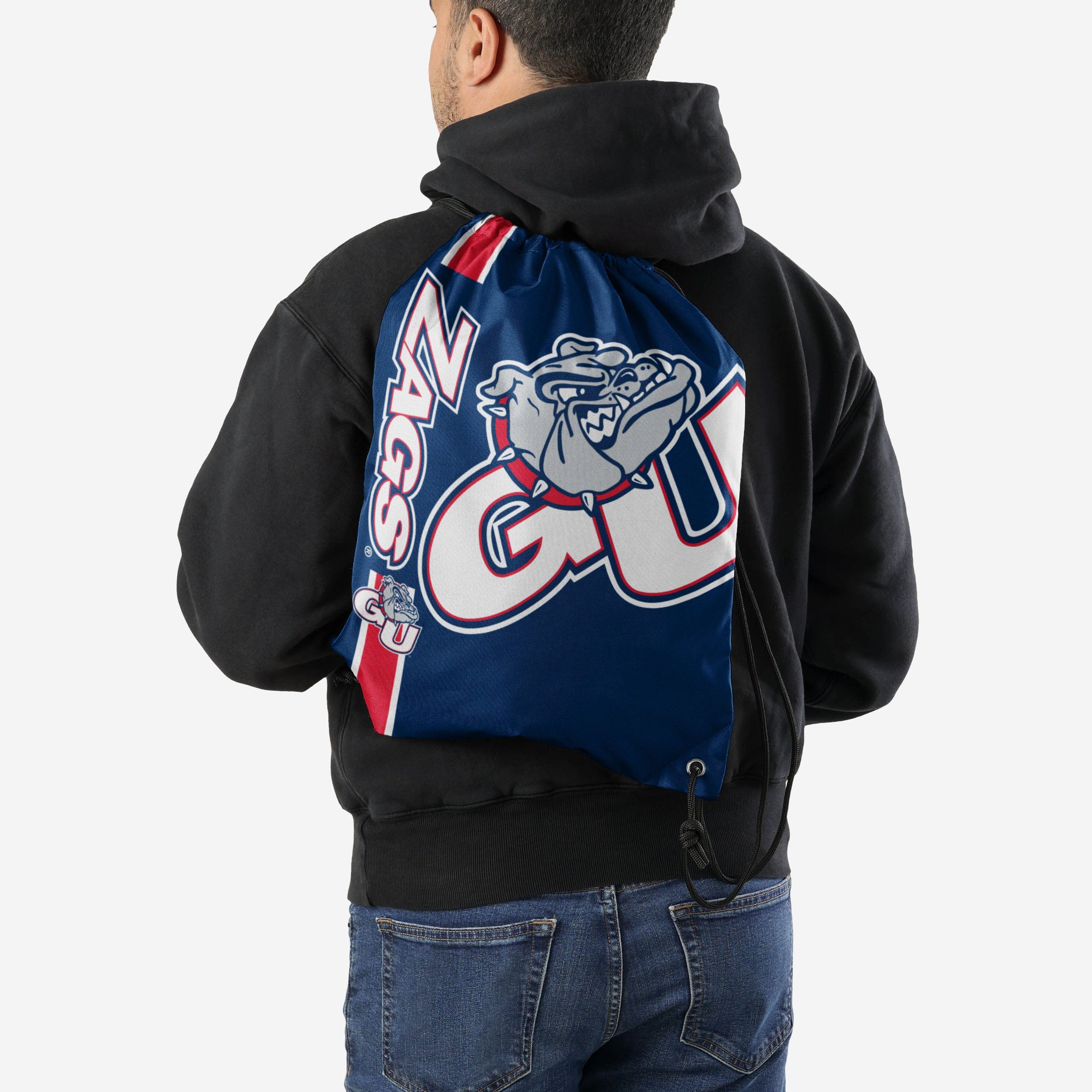Gonzaga Bulldogs Stunning Big Logo Drawstring Backpack - Show Your Team Spirit!