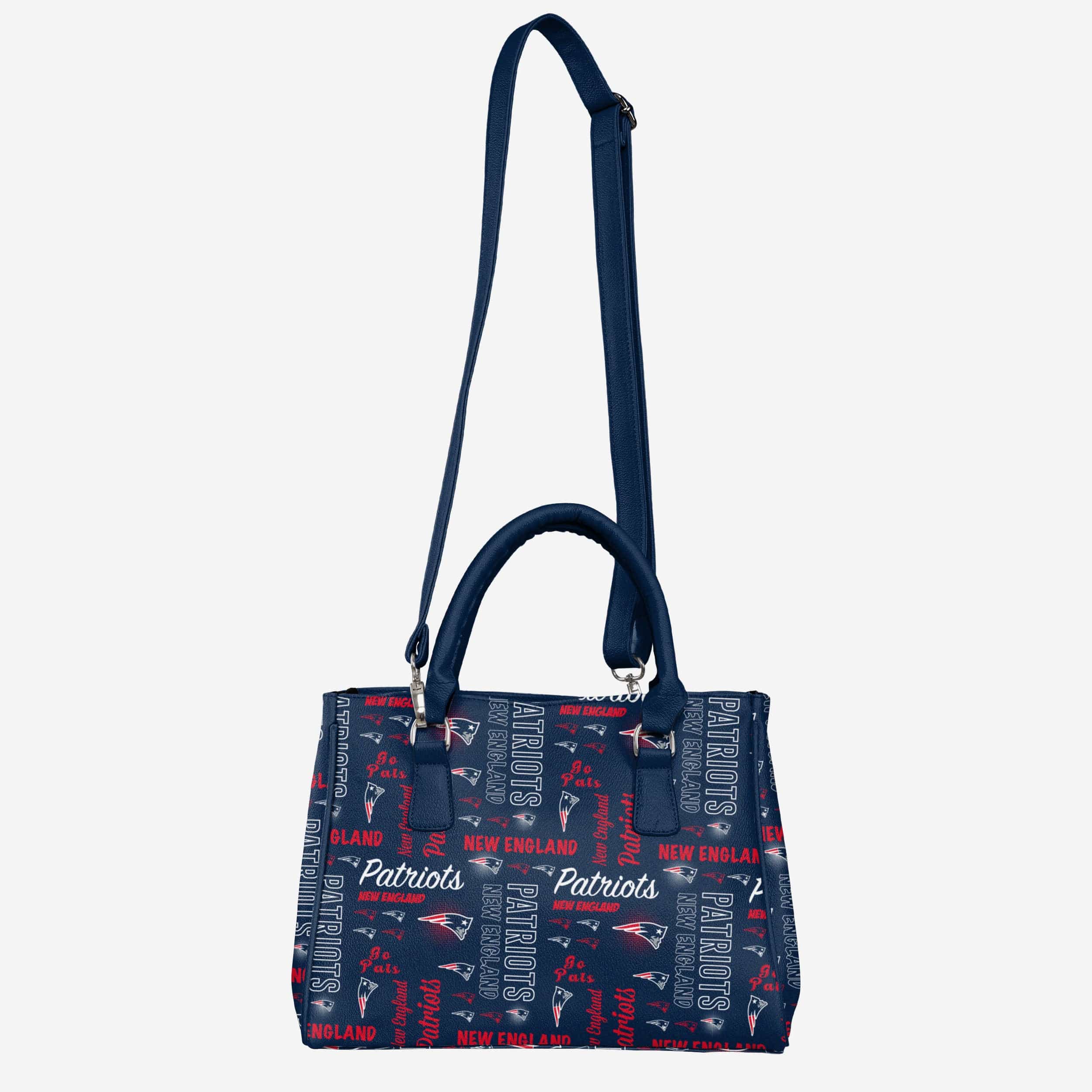 New England Patriots Spirited Printed Collection Purse: Show Your Team Pride!