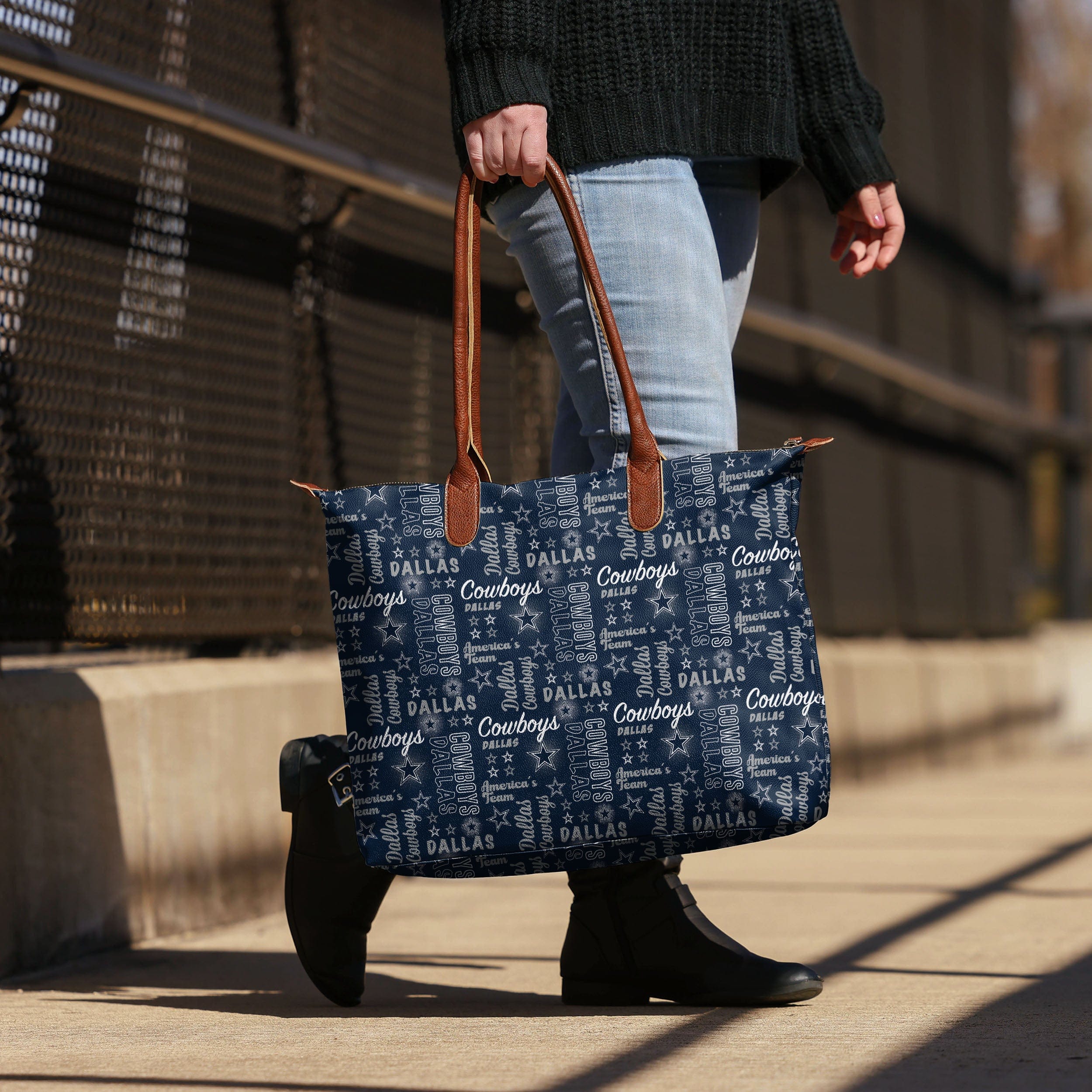Dallas Cowboys Spirited Style Tote Bag - Show Your Team Pride!