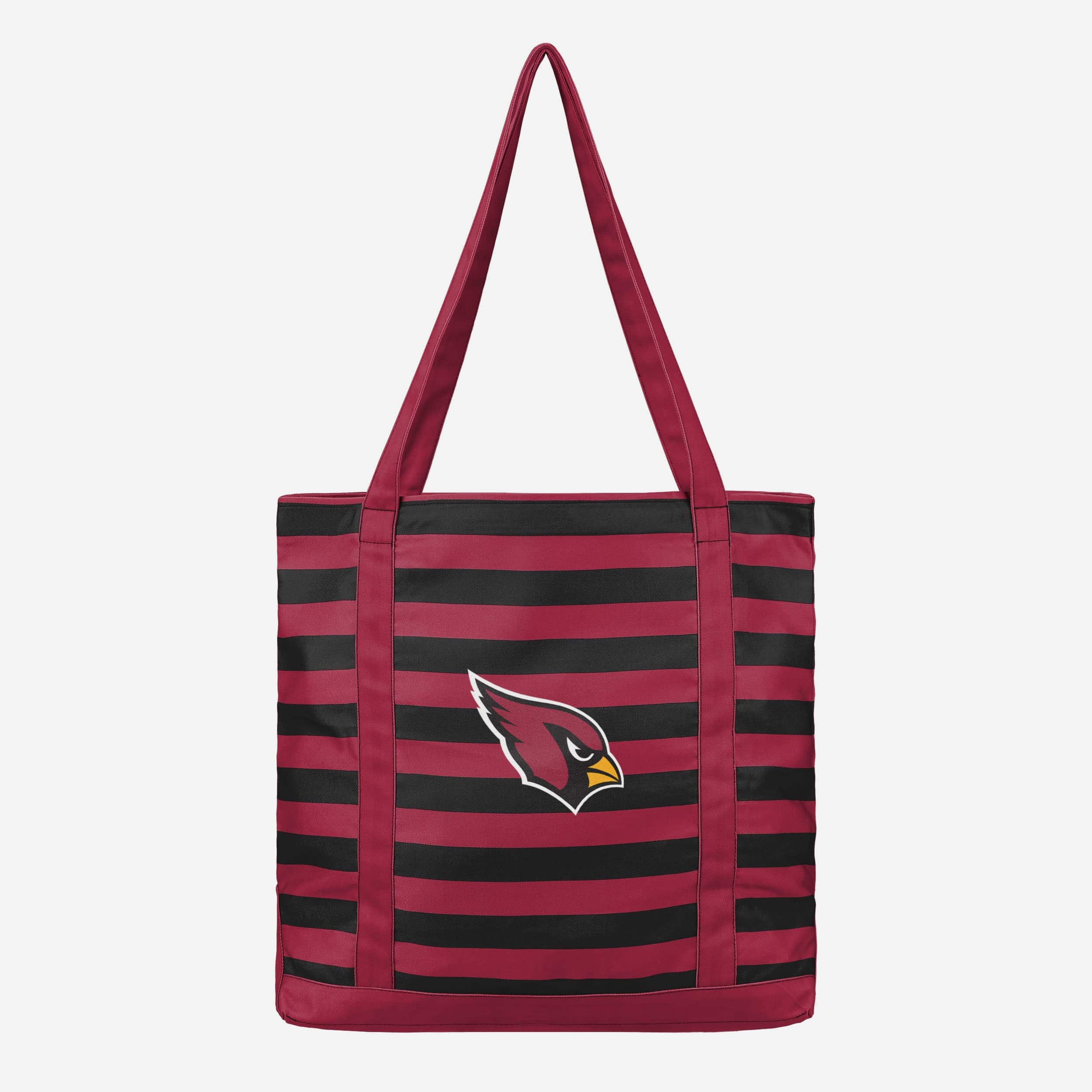Arizona Cardinals Stylish Team Stripe Canvas Tote Bag - Show Your Fandom!