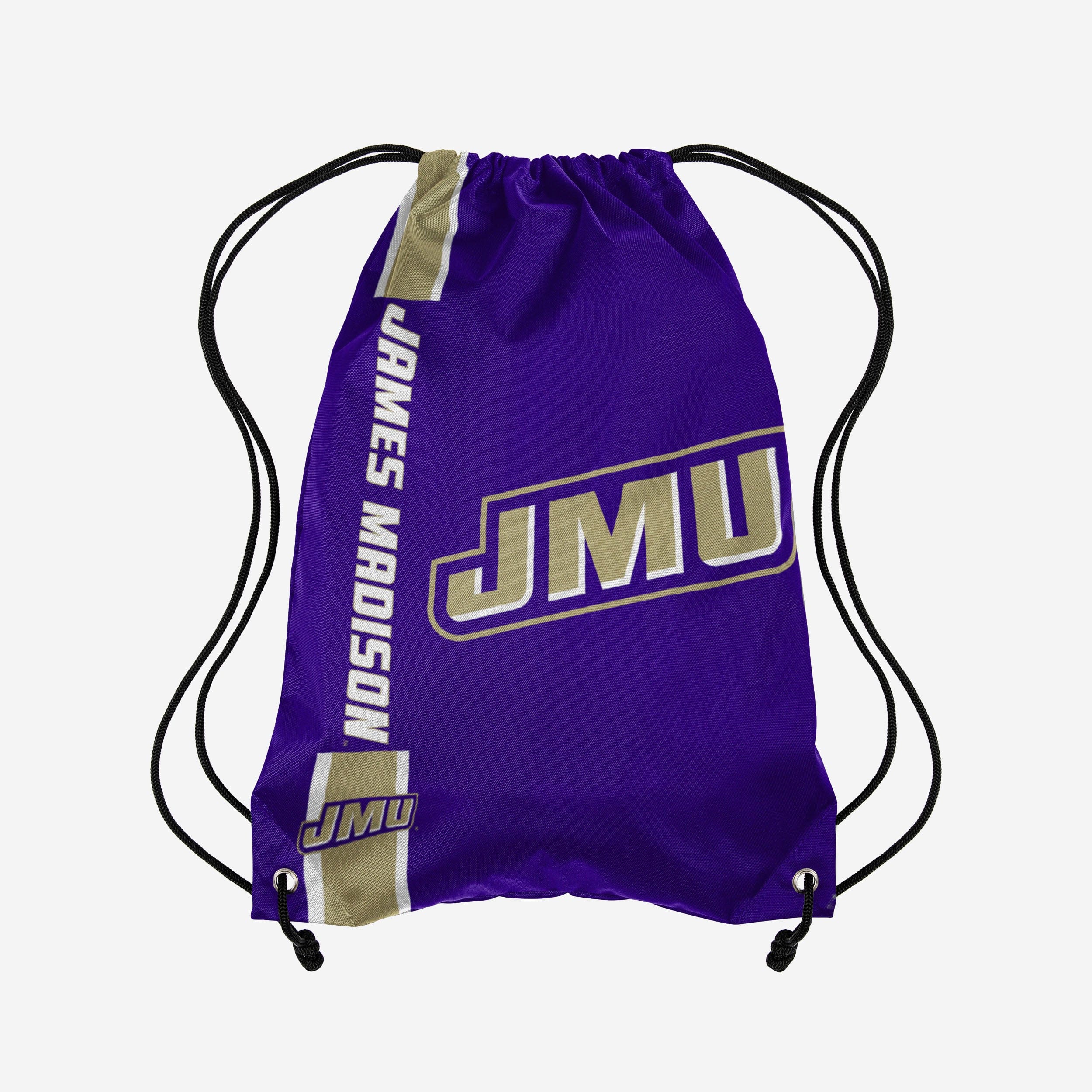 Show Your Spirit with the James Madison Dukes Big Logo Drawstring Backpack