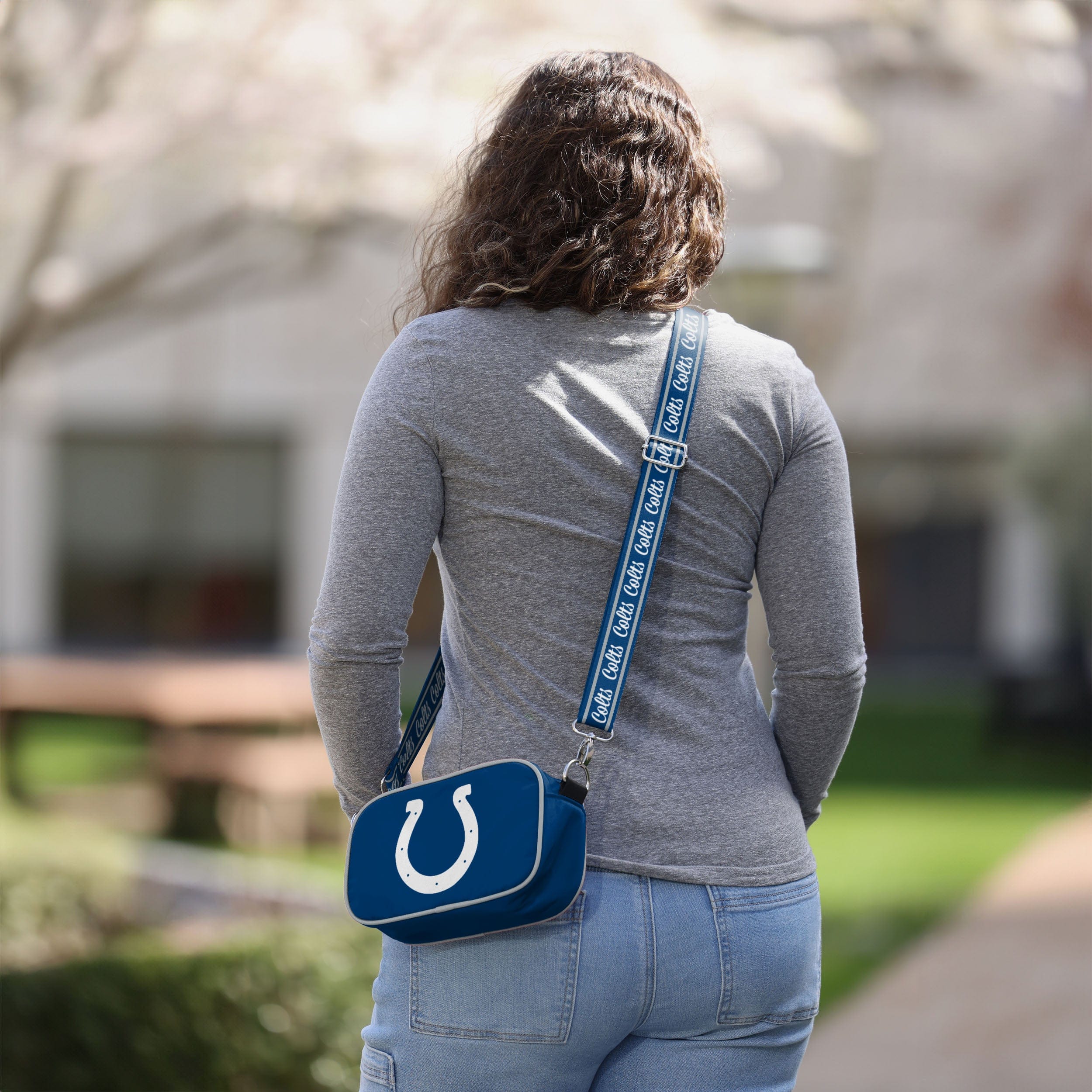 Exciting Indianapolis Colts Team Logo Crossbody Bag - Show Your Team Spirit!