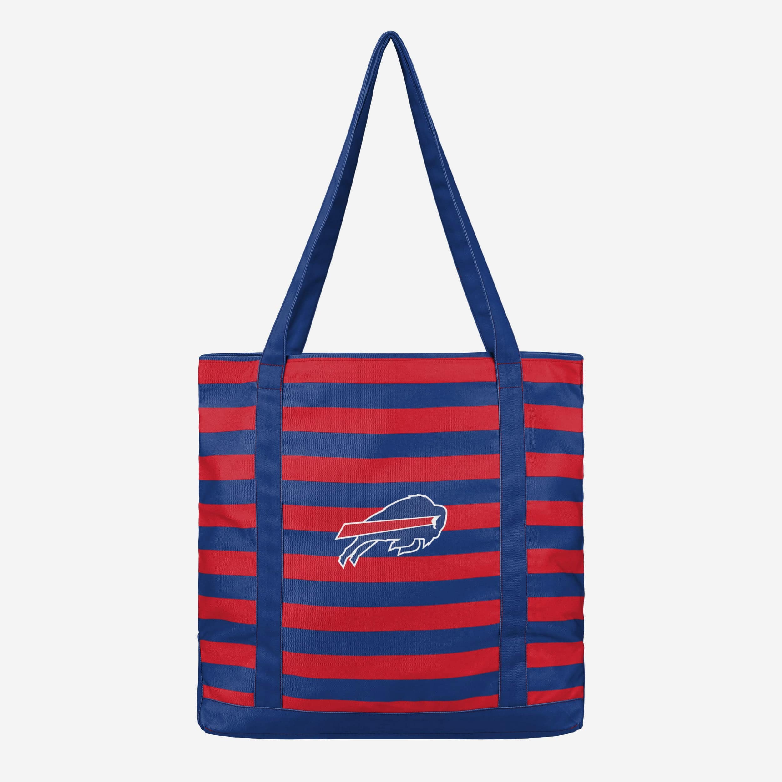 Buffalo Bills Team Stripe Canvas Tote Bag - Show Your Fandom in Style!