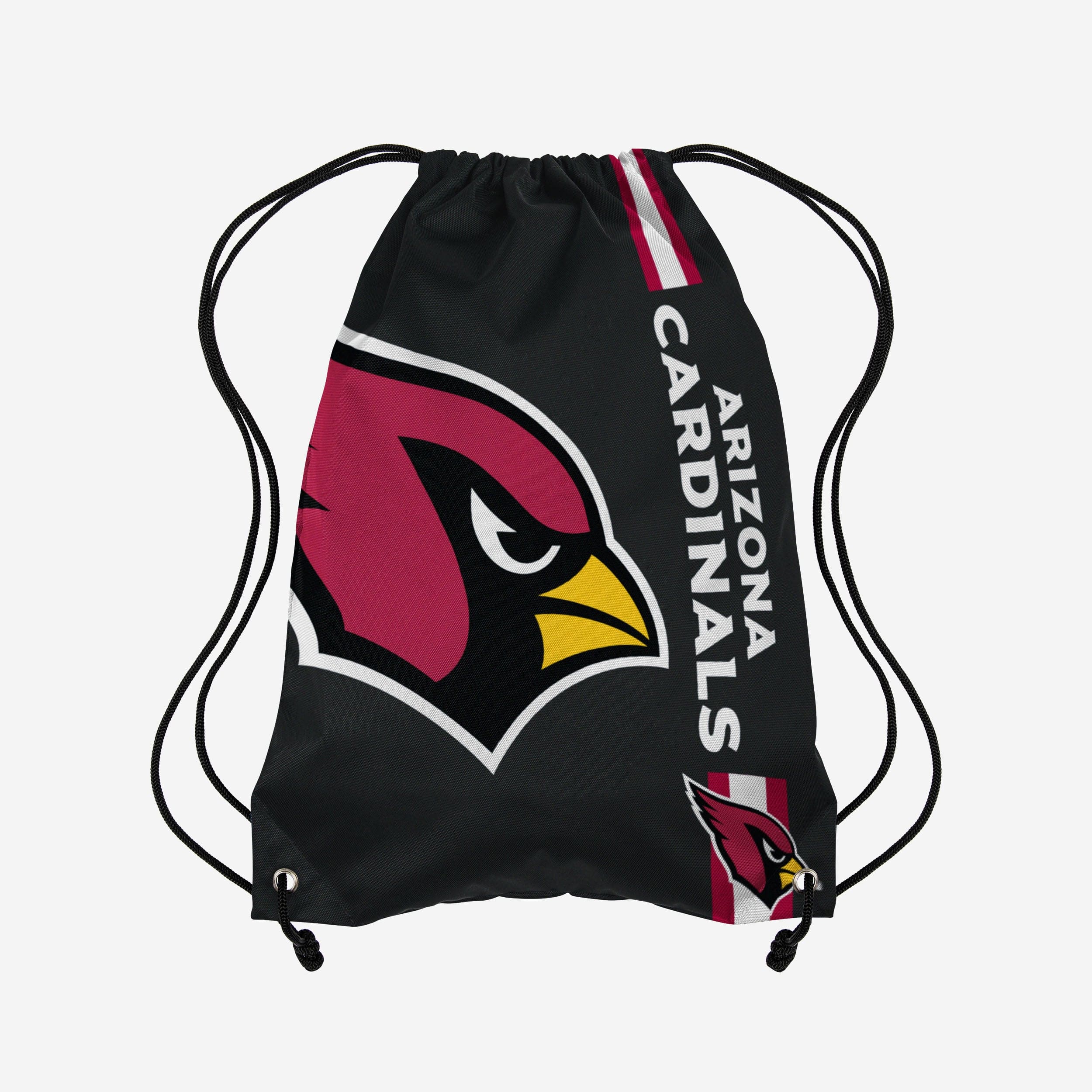 Arizona Cardinals Black Alternate Big Logo Drawstring Backpack - Show Your Team Pride!
