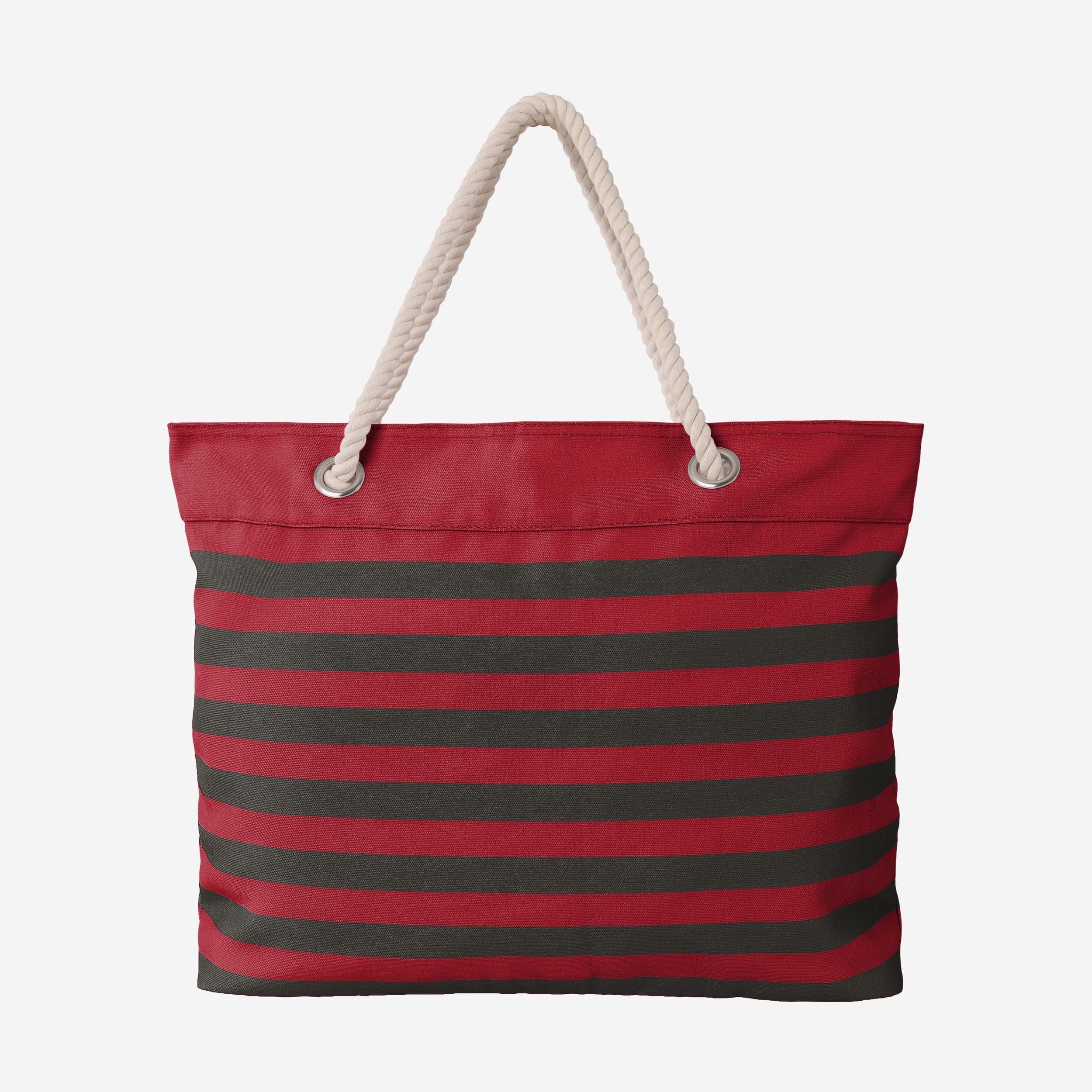 Show Your Team Spirit with the Tampa Bay Buccaneers Nautical Stripe Tote Bag