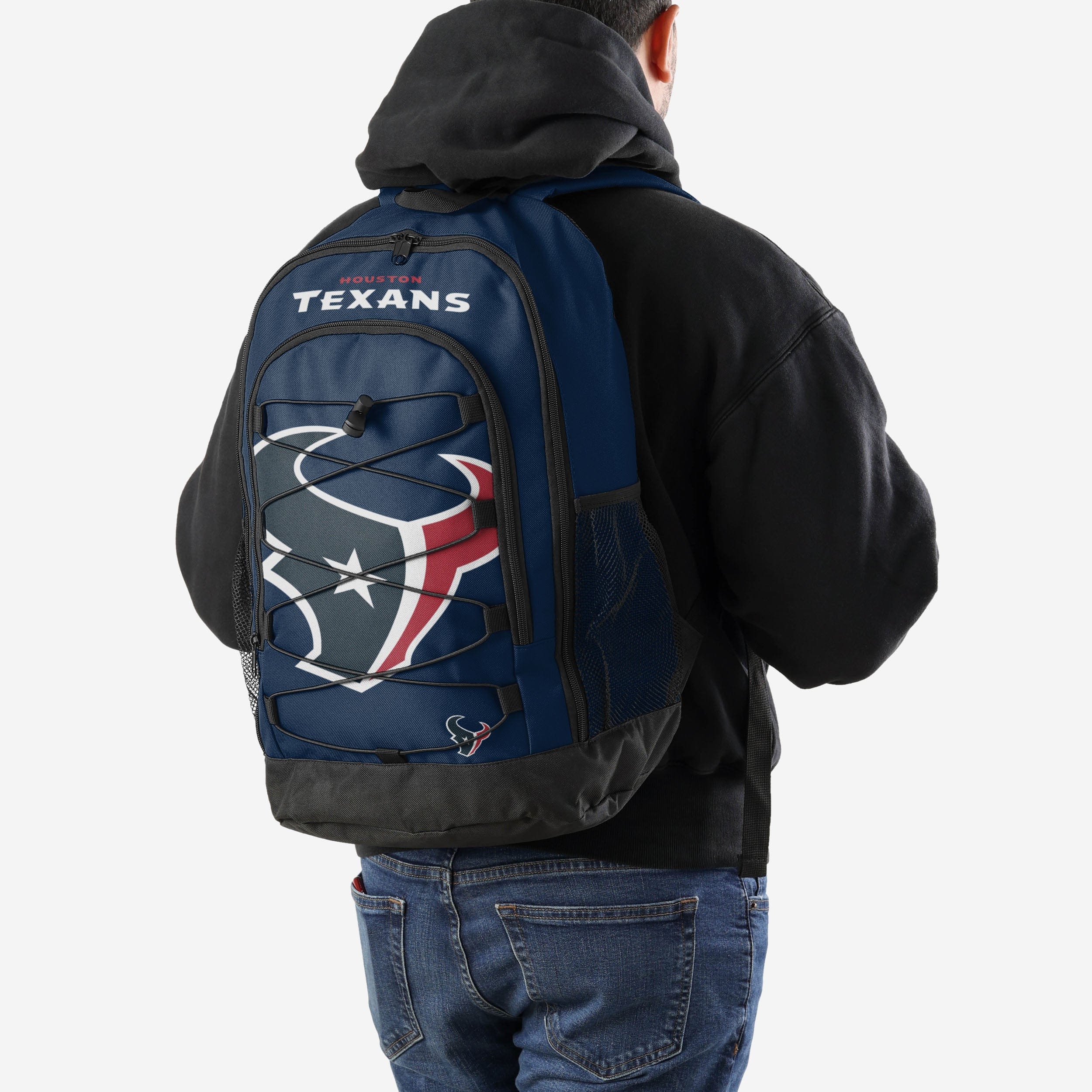 Houston Texans Big Logo Bungee Backpack - The Ultimate Team Gear