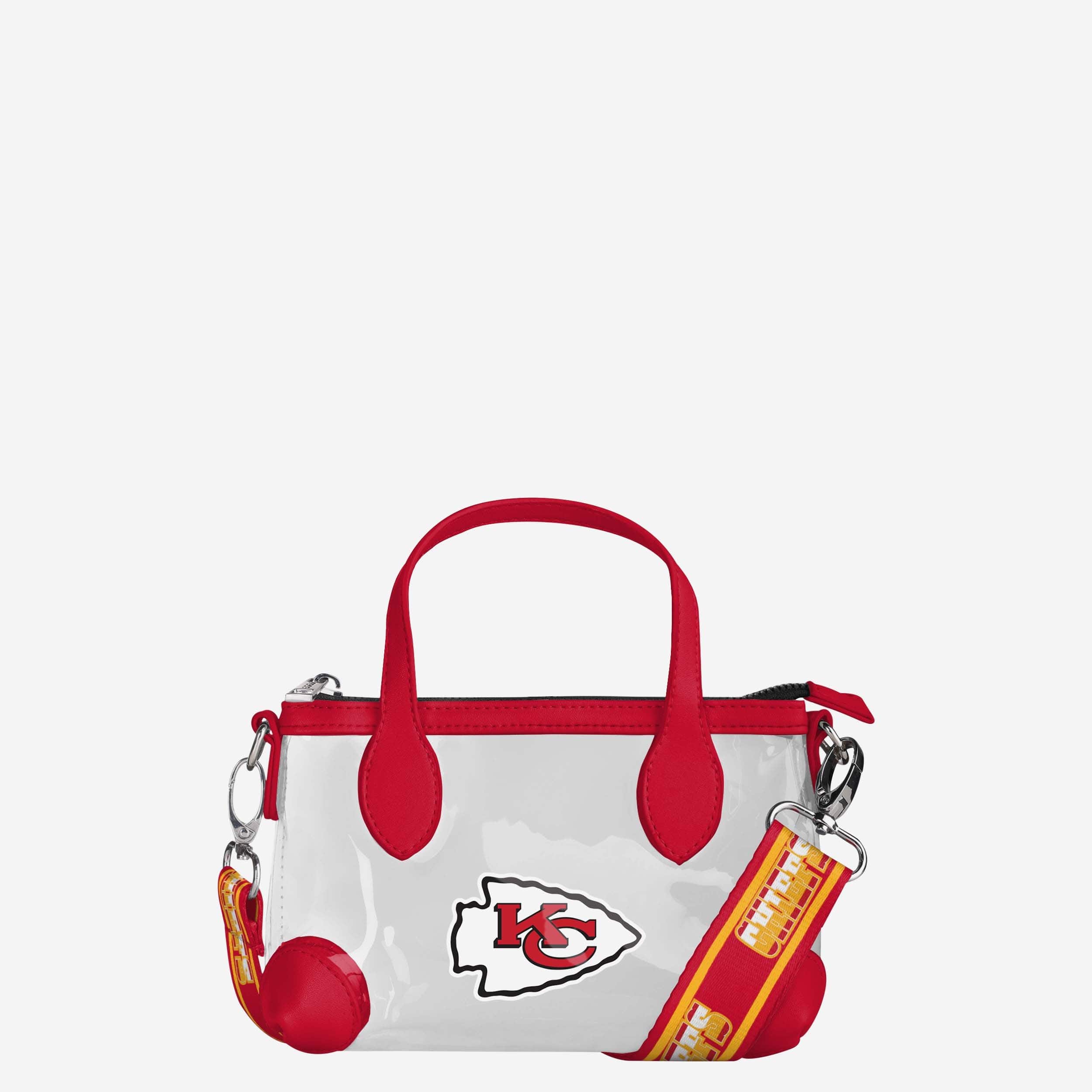 Kansas City Chiefs Stunning Big Logo Clear Crossbody Mini Purse