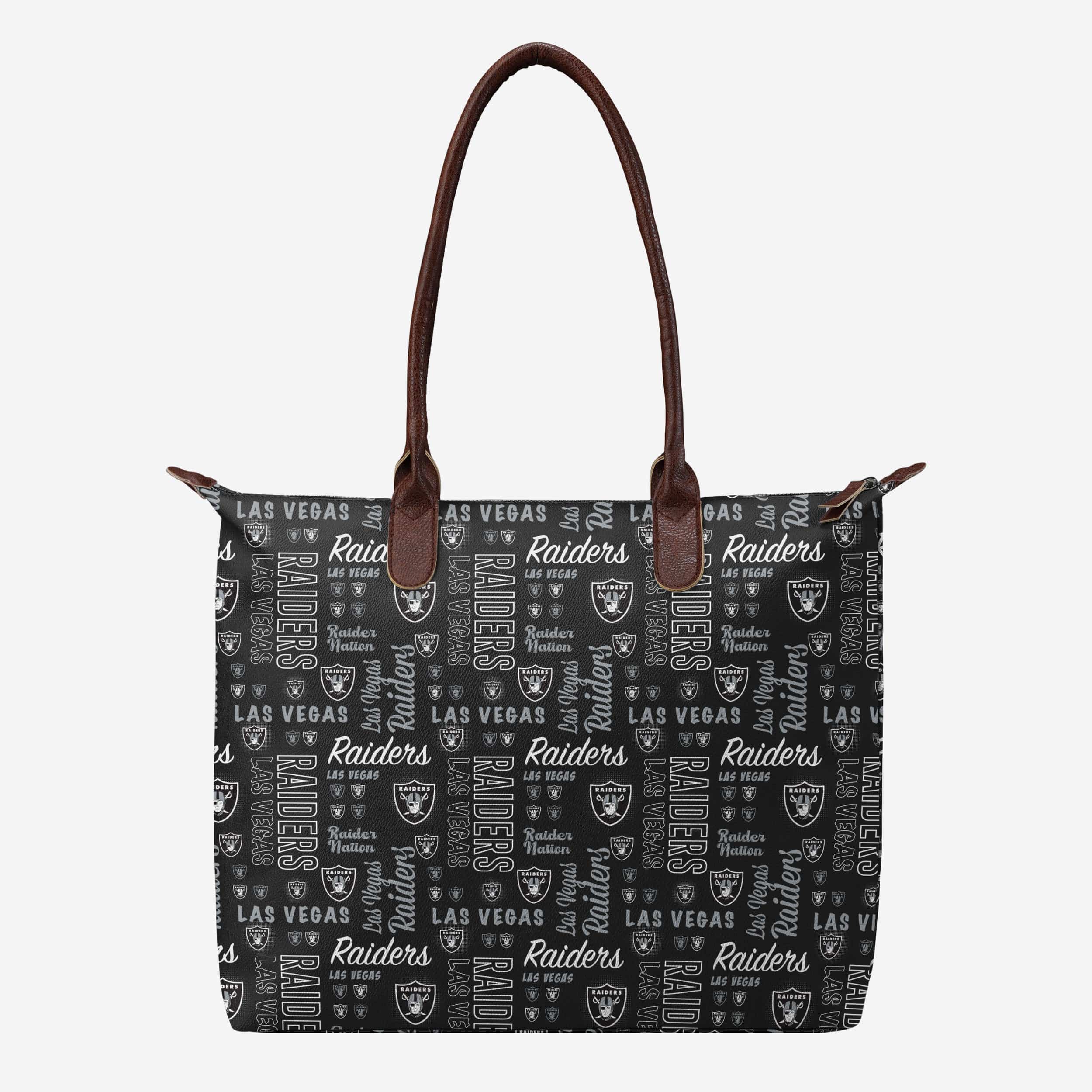 Las Vegas Raiders Spirited Tote Bag: Show Your Team Spirit!