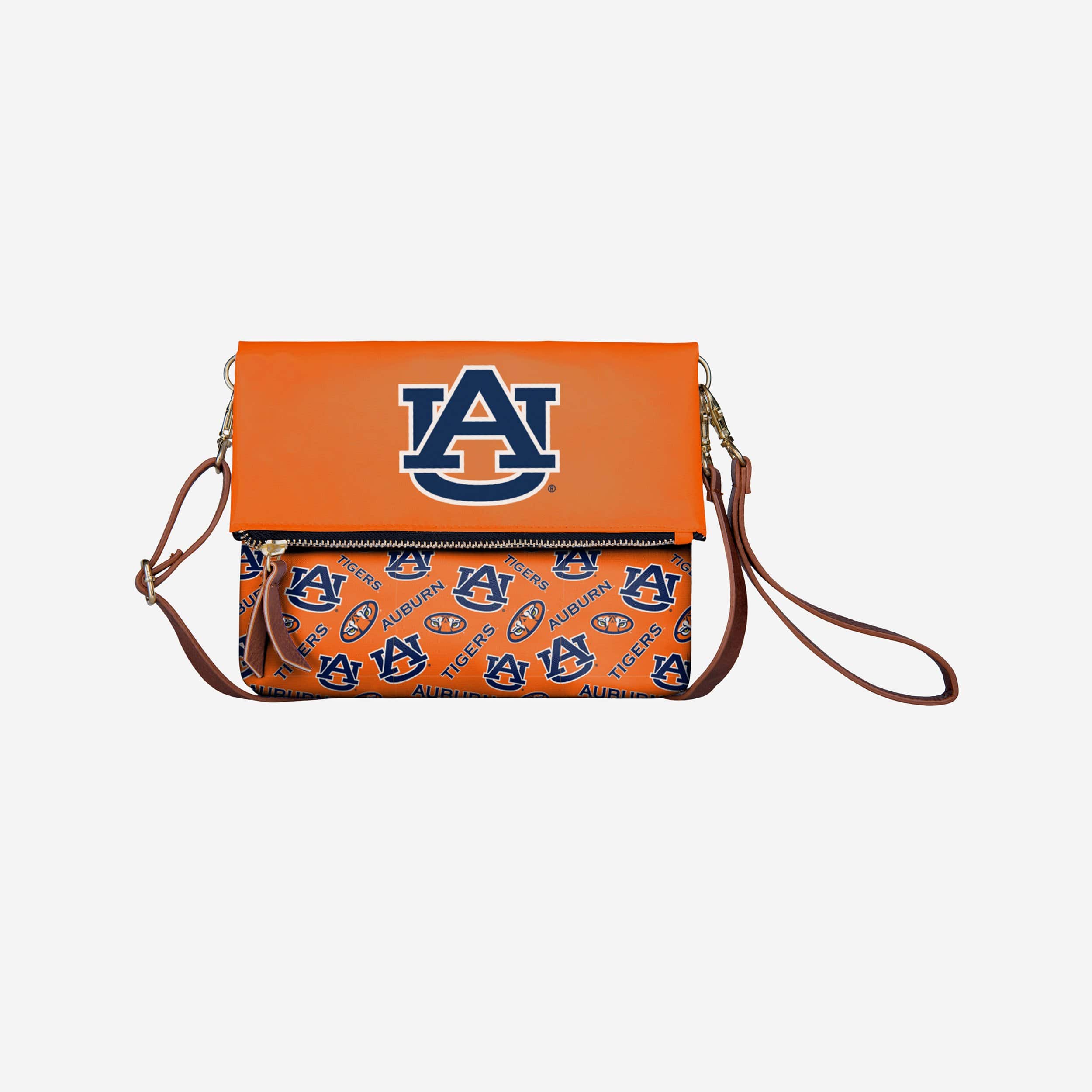 Auburn Tigers Printed Foldover Tote Bag - Show Your Team Spirit!