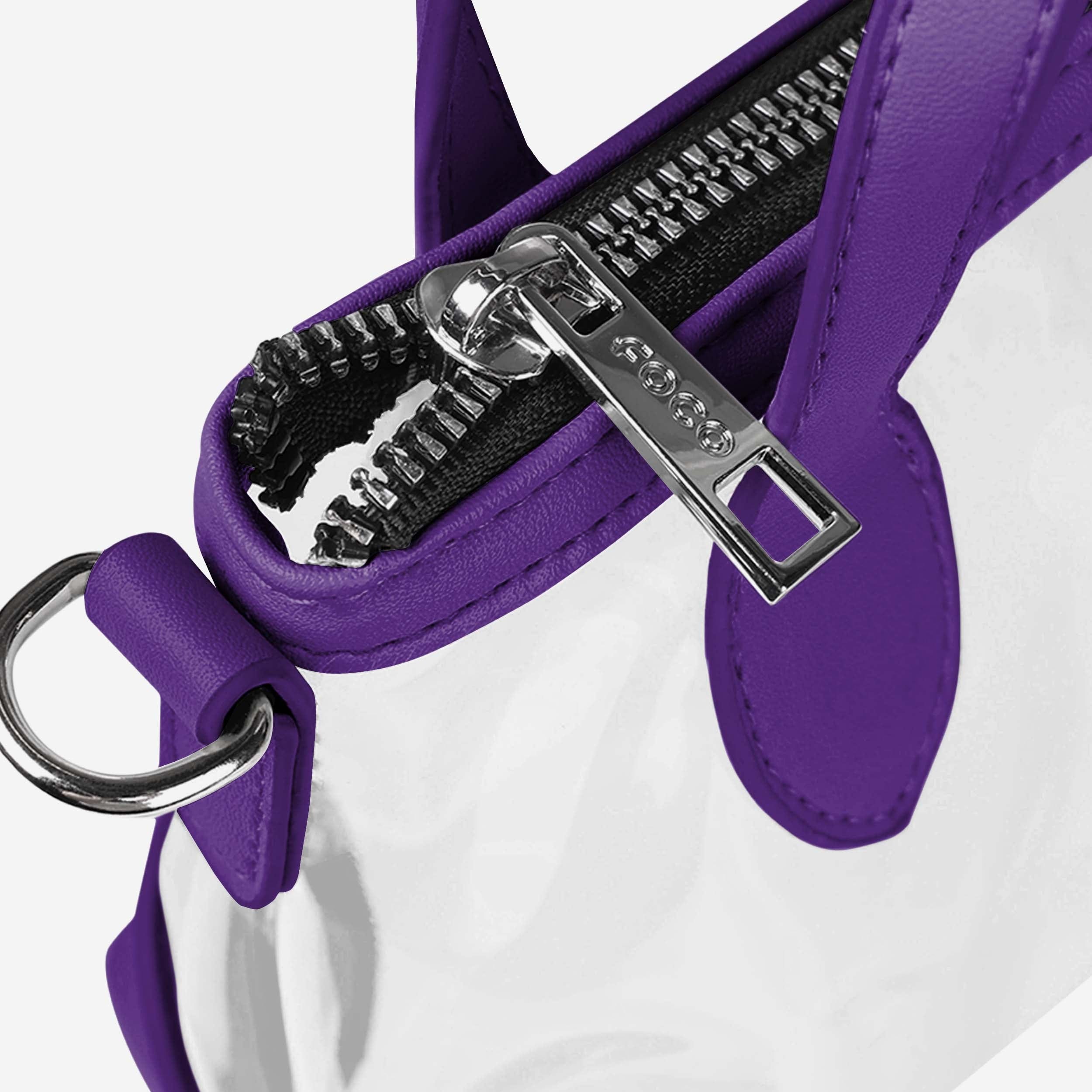 Minnesota Vikings Big Logo Clear Mini Crossbody Purse - Show Your Fandom!