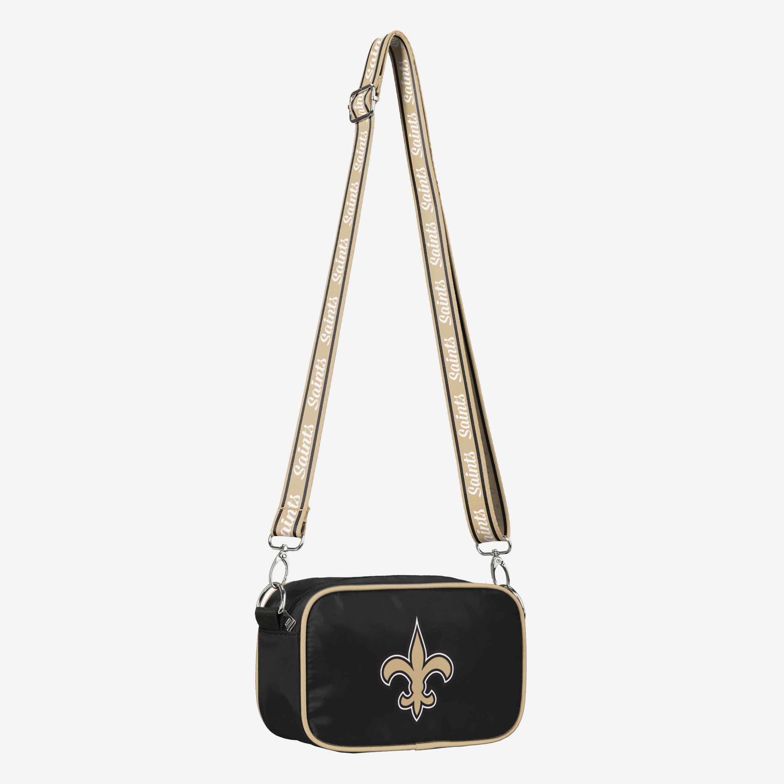 New Orleans Saints Team Logo Crossbody Bag - Show Your Team Spirit!