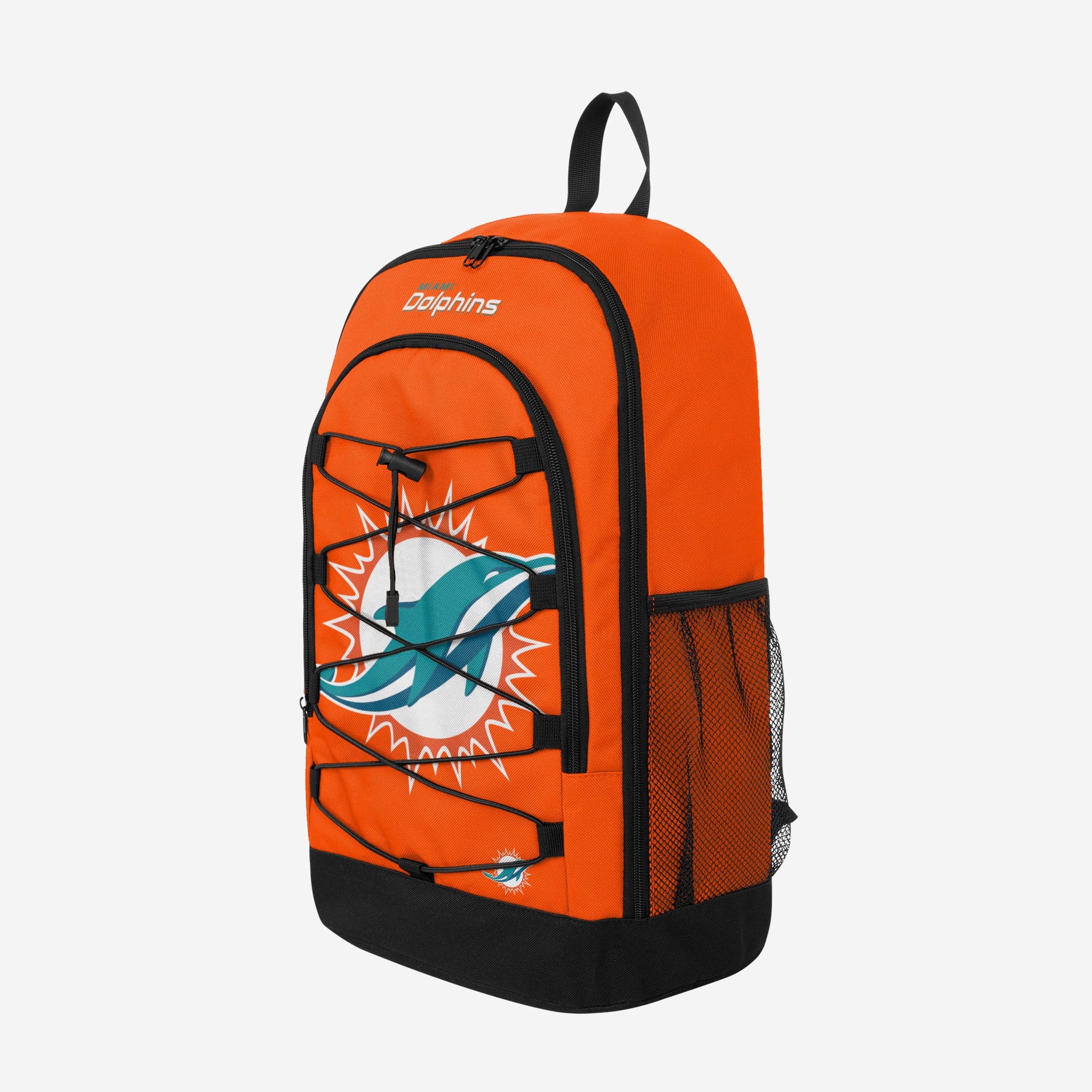 Miami Dolphins Big Logo Bungee Backpack - Your Ultimate Team Spirit Carrier