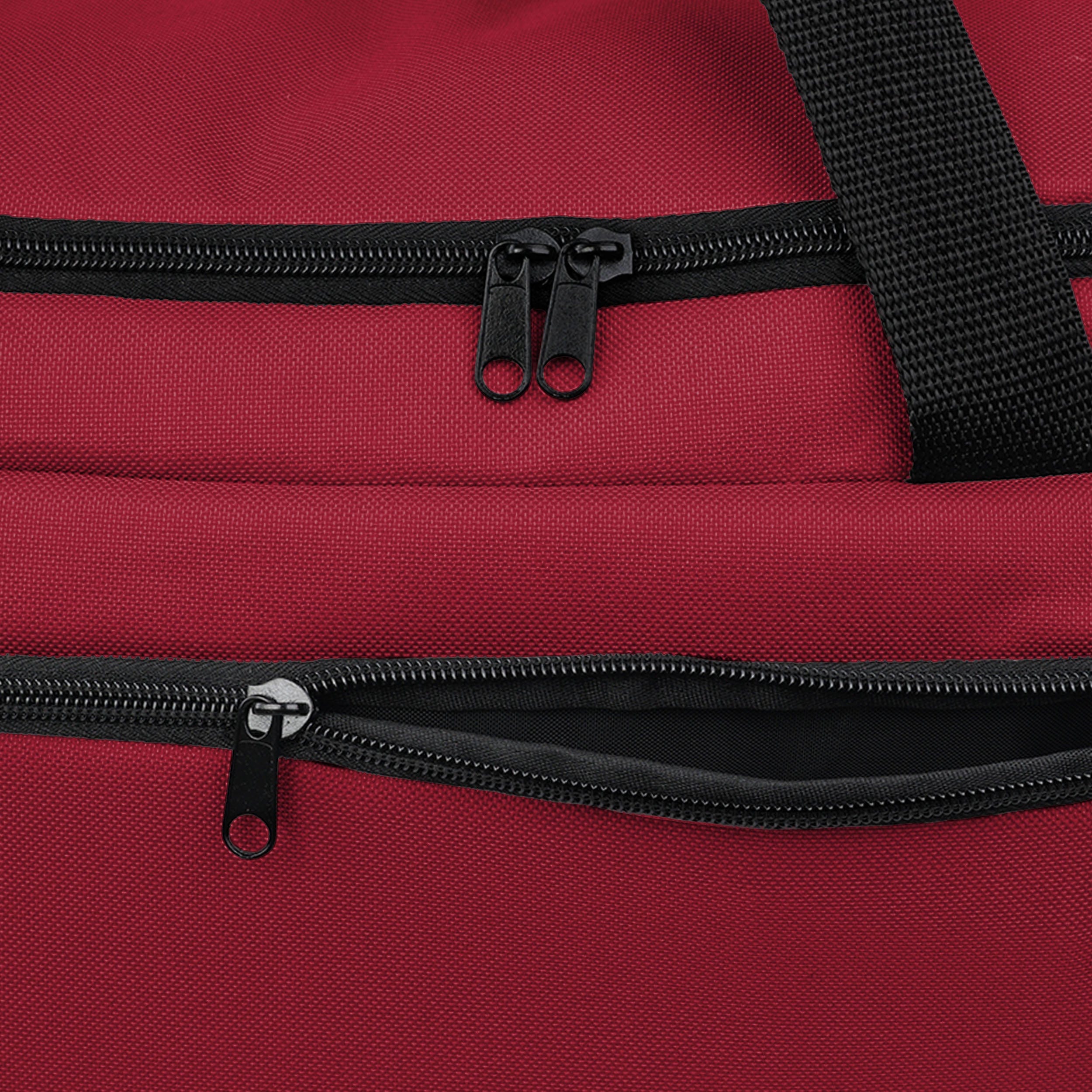 Oklahoma Sooners Stunning Solid Big Logo Duffle Bag - Show Your Team Spirit!