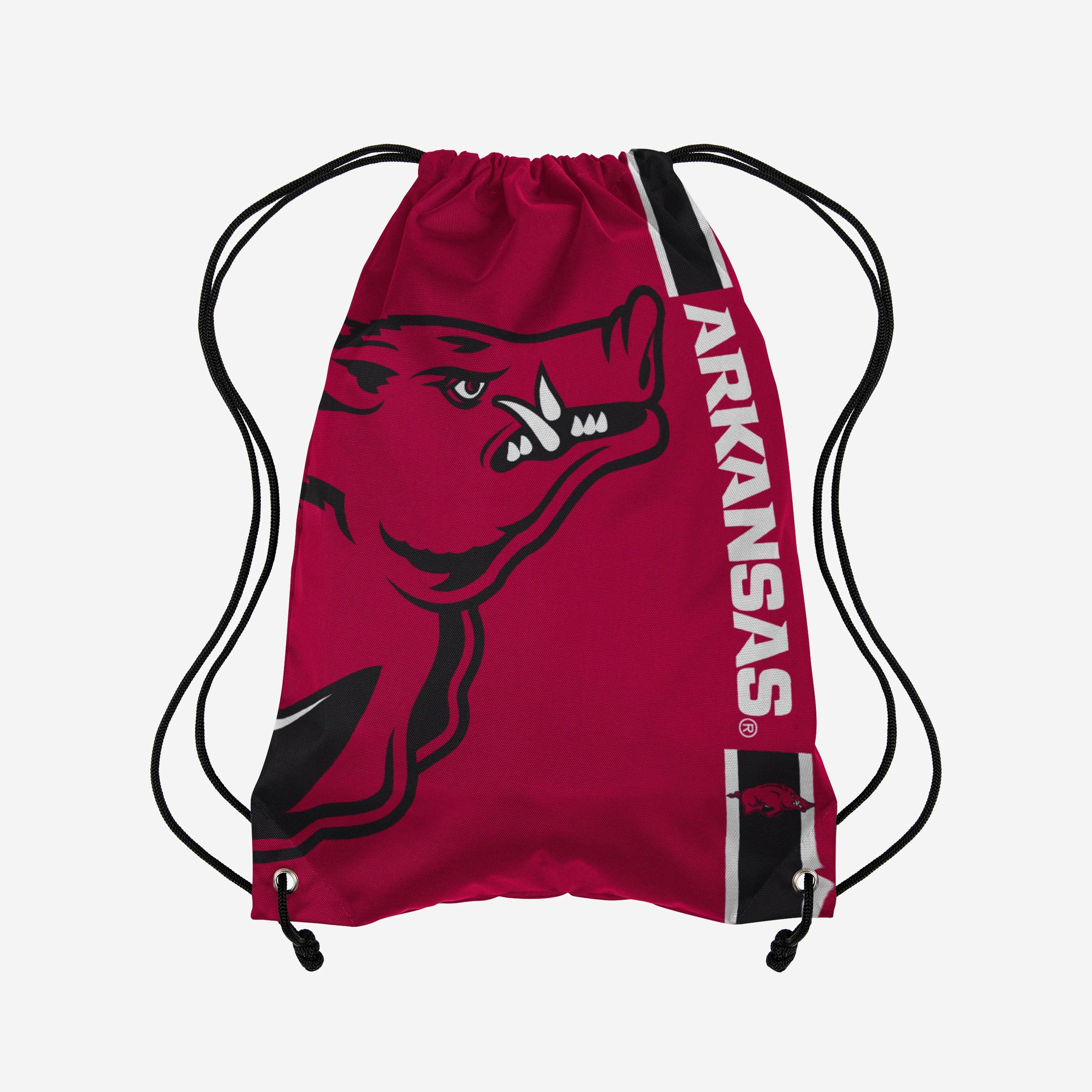 Arkansas Razorbacks Big Logo Drawstring Backpack - Show Your Team Pride!