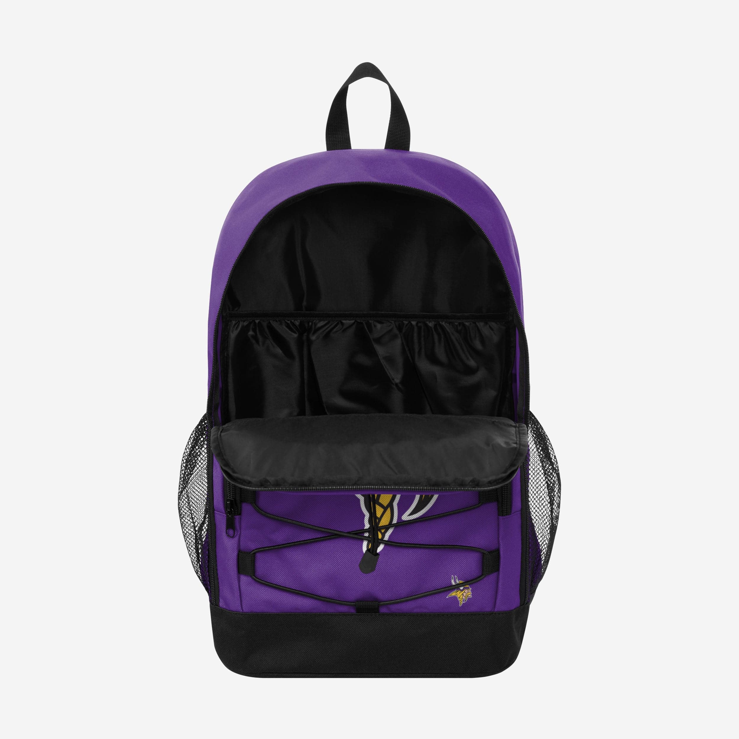 Minnesota Vikings Big Logo Bungee Backpack - Show Your Team Spirit!