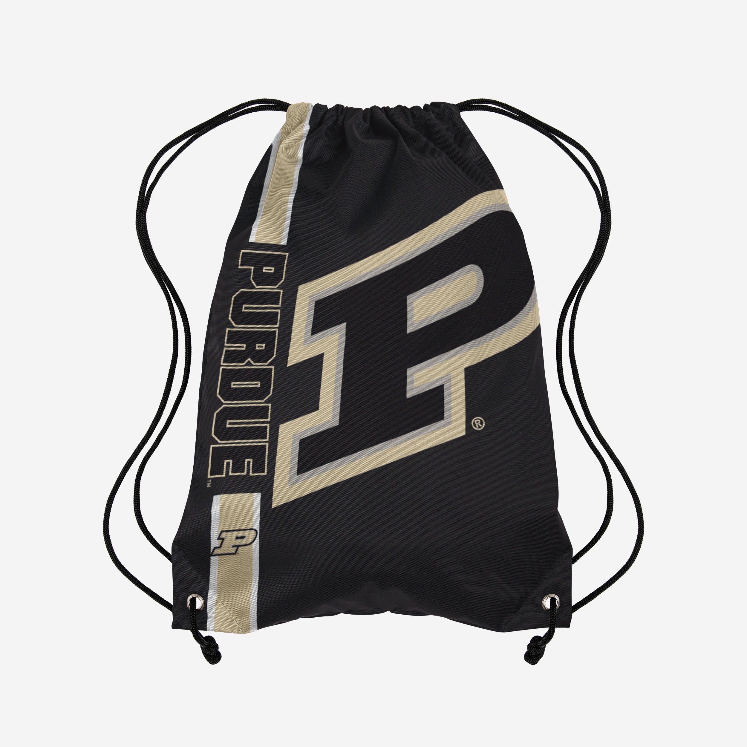 Purdue Boilermakers Big Logo Drawstring Backpack - Show Your Team Spirit!