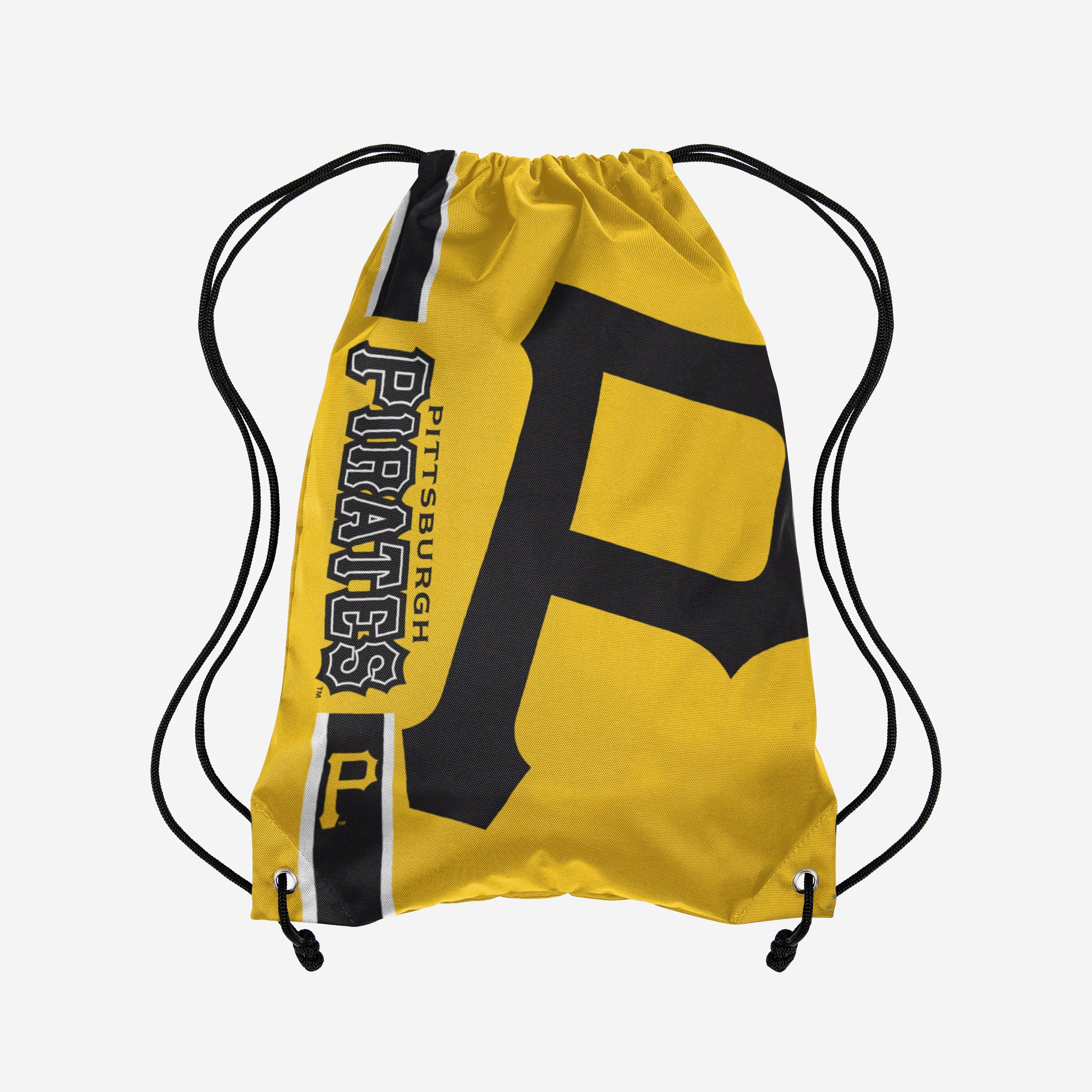 Pittsburgh Pirates Big Logo Drawstring Backpack - Show Your Team Pride!