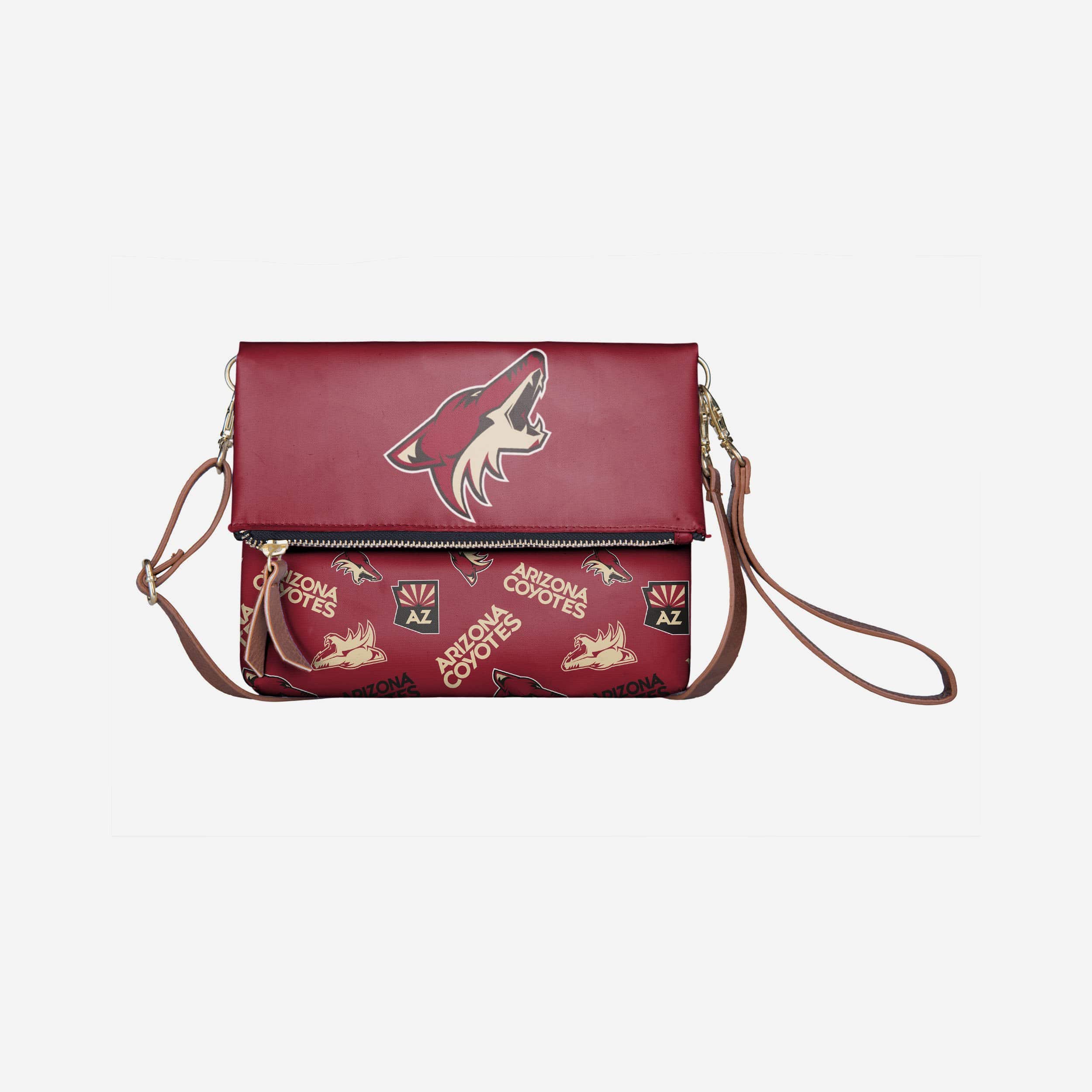 Arizona Coyotes Printed Foldover Tote Bag: Show Your Team Spirit!