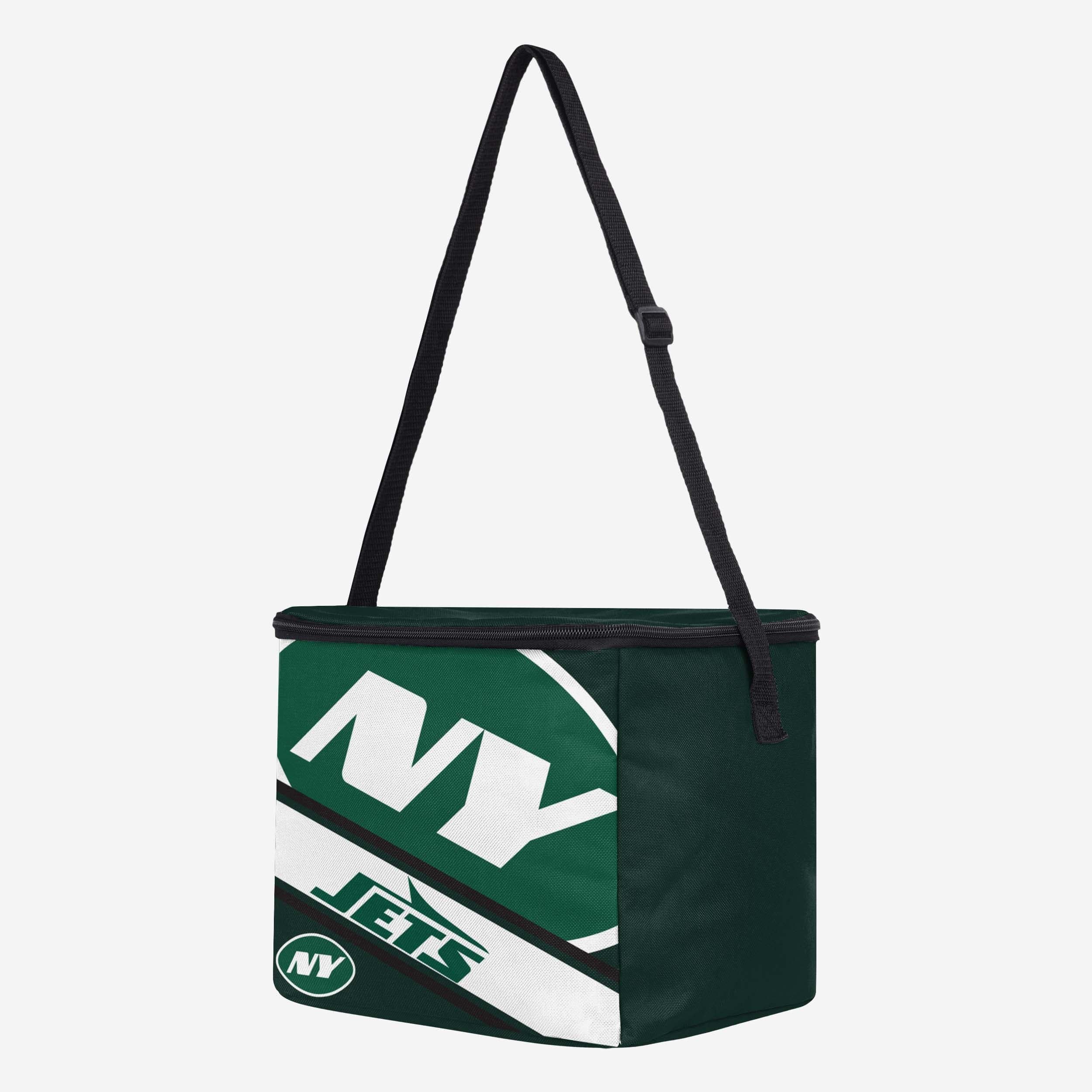 New York Jets Big Logo Stripe 12-Pack Cooler: Your Ultimate Team Spirit Cooler
