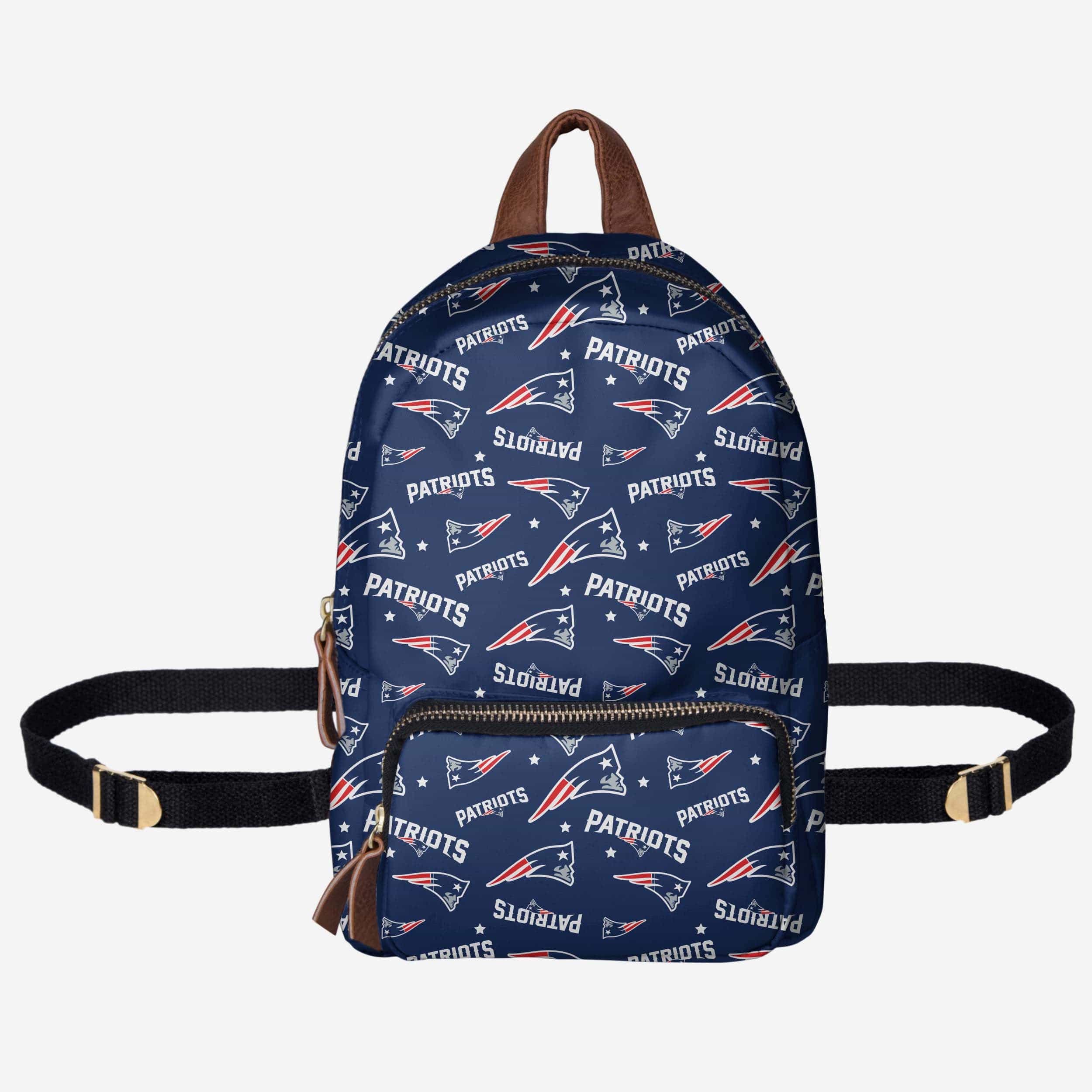 New England Patriots Printed Mini Backpack - Show Your Team Spirit!