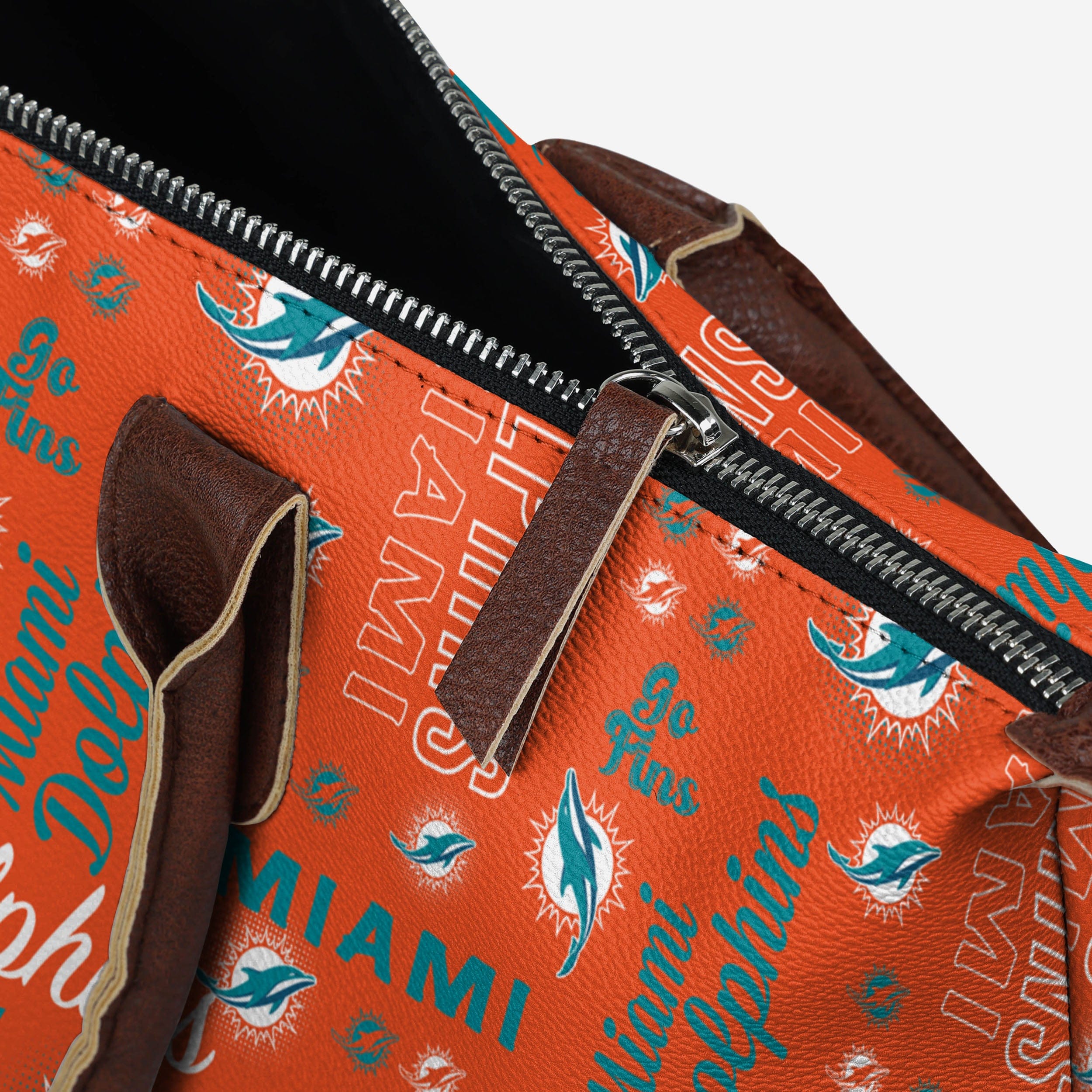 Miami Dolphins Spirited Printed Tote Bag - Show Your Team Pride!