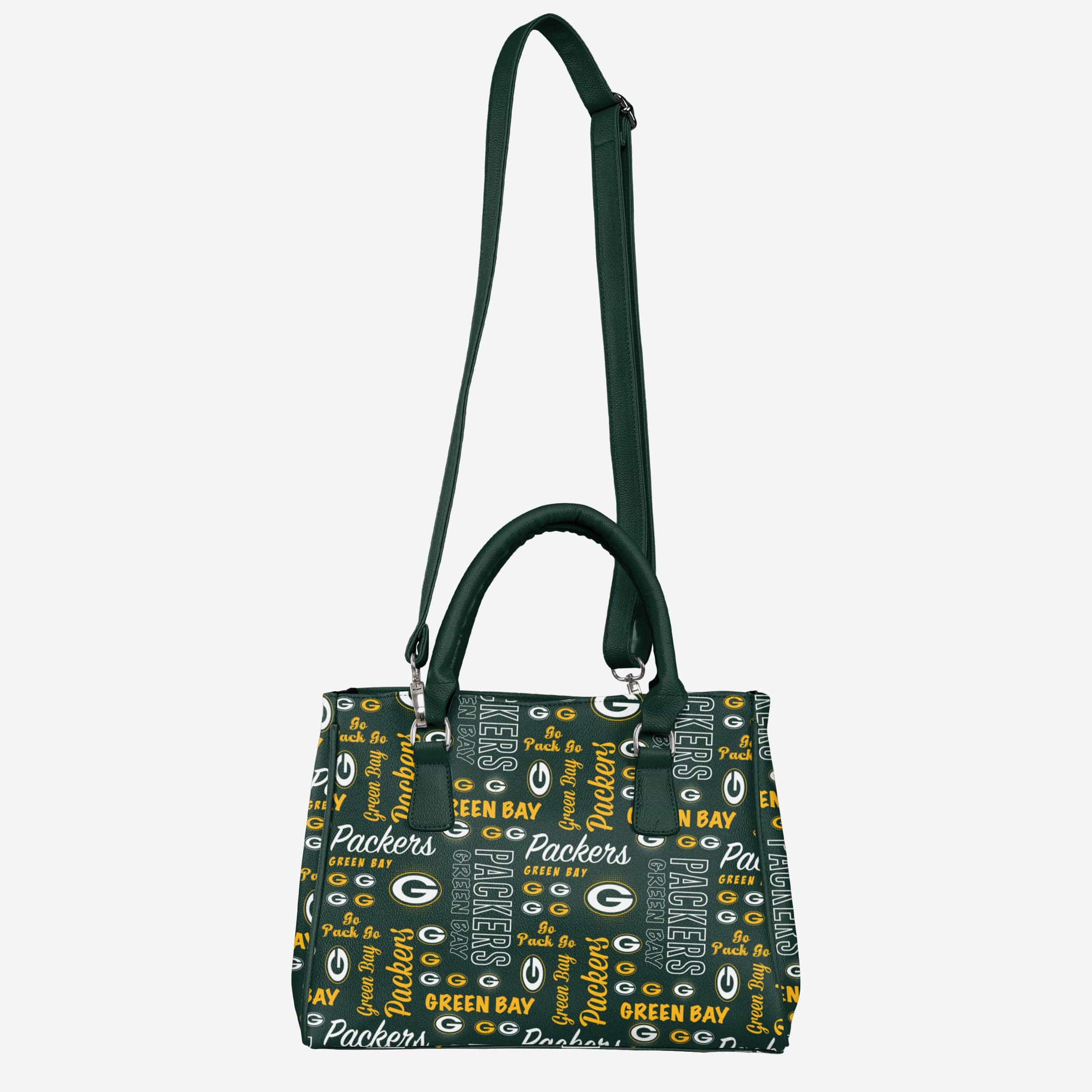 Green Bay Packers Spirited Style Printed Collection Purse - Show Your Team Pride!
