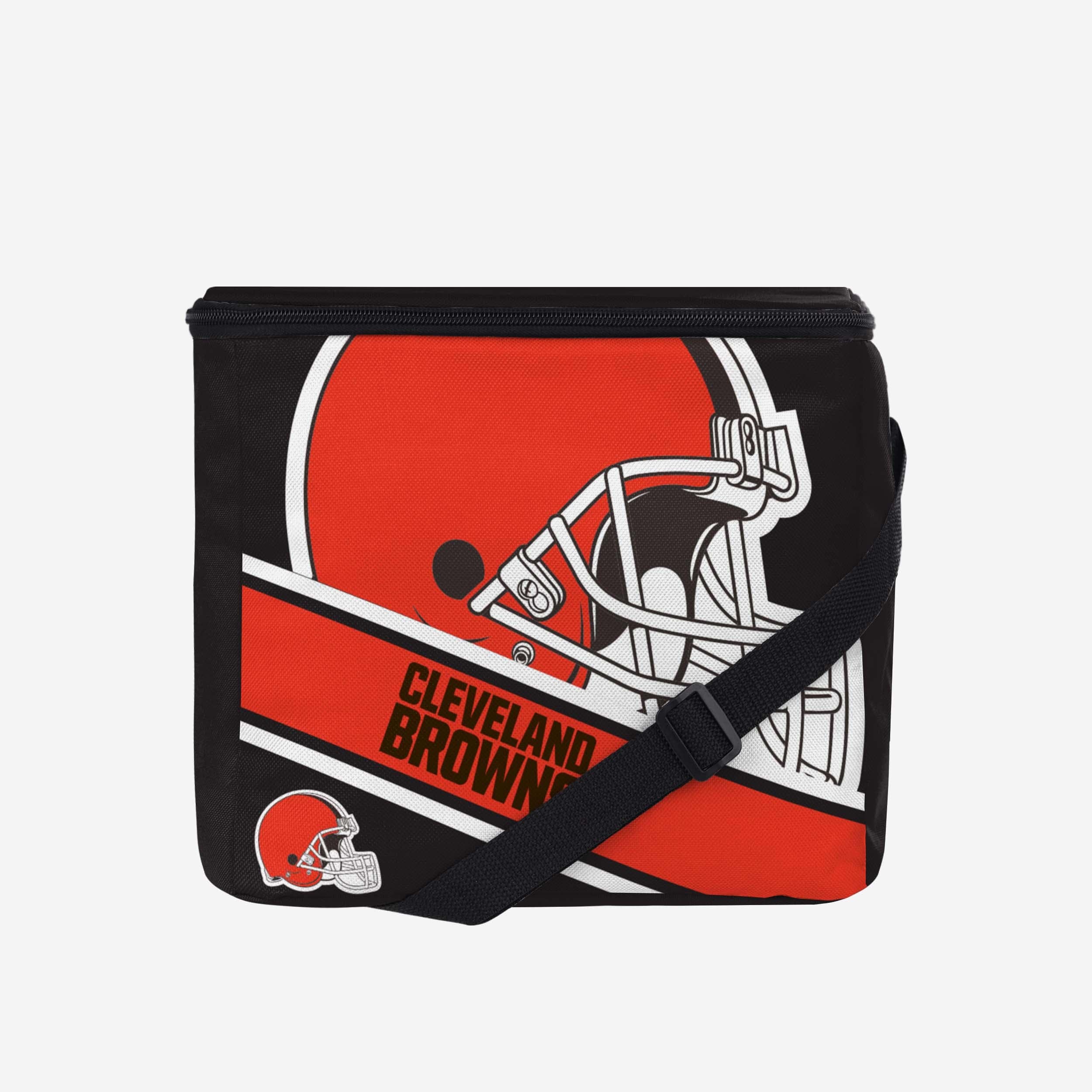 Cleveland Browns 12-Pack Big Logo Stripe Cooler: Your Ultimate Game-Day Essential
